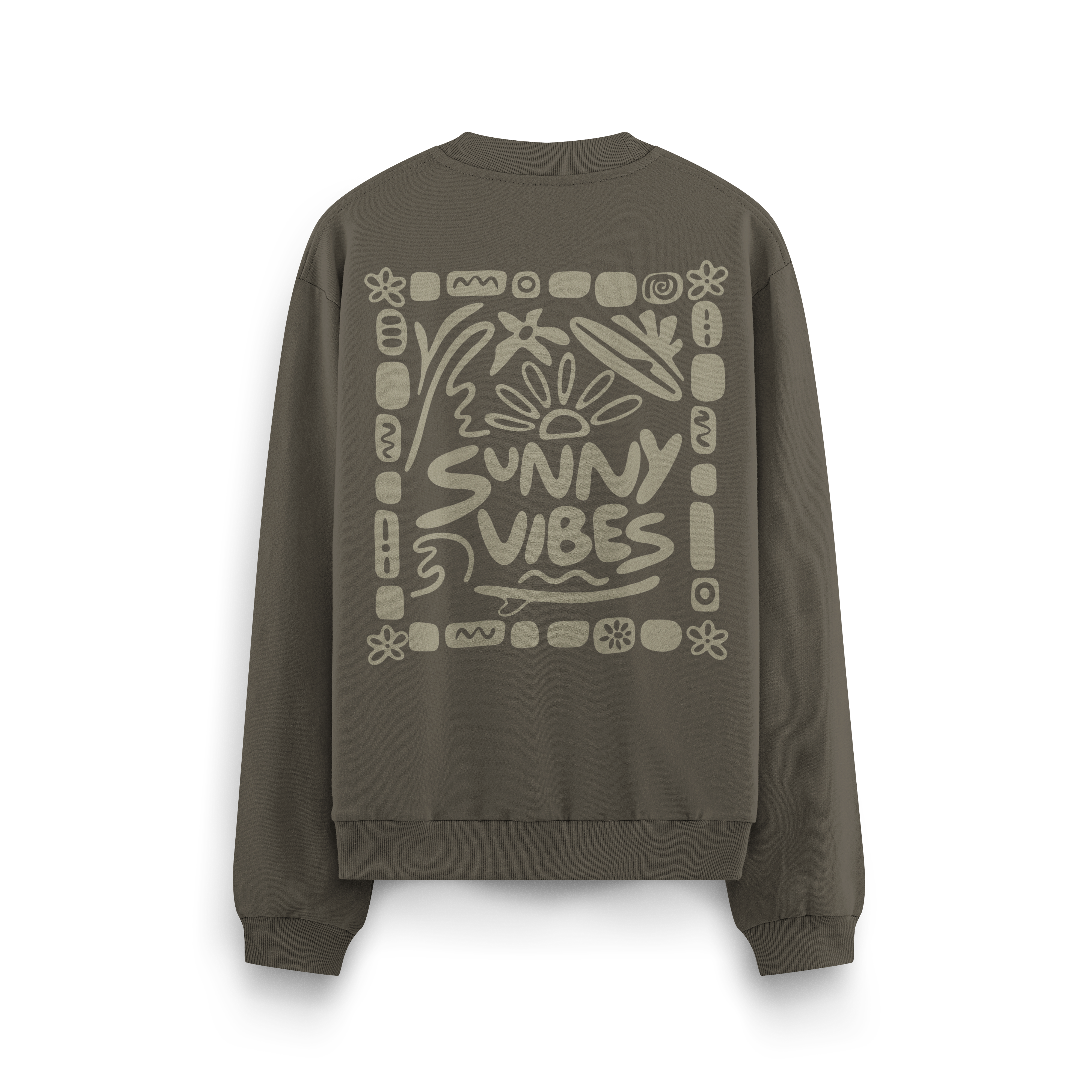 Sunny Vibes Crewneck Oversized