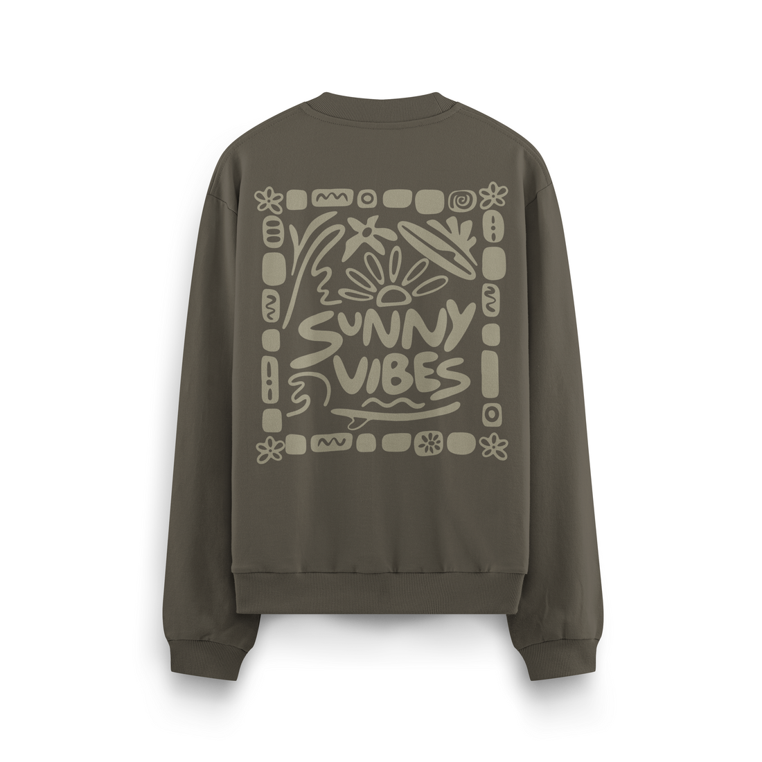 Sunny Vibes Crewneck Oversized