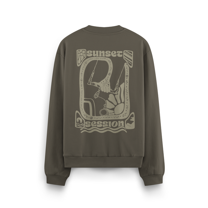 Sunset Session II Crewneck Oversized