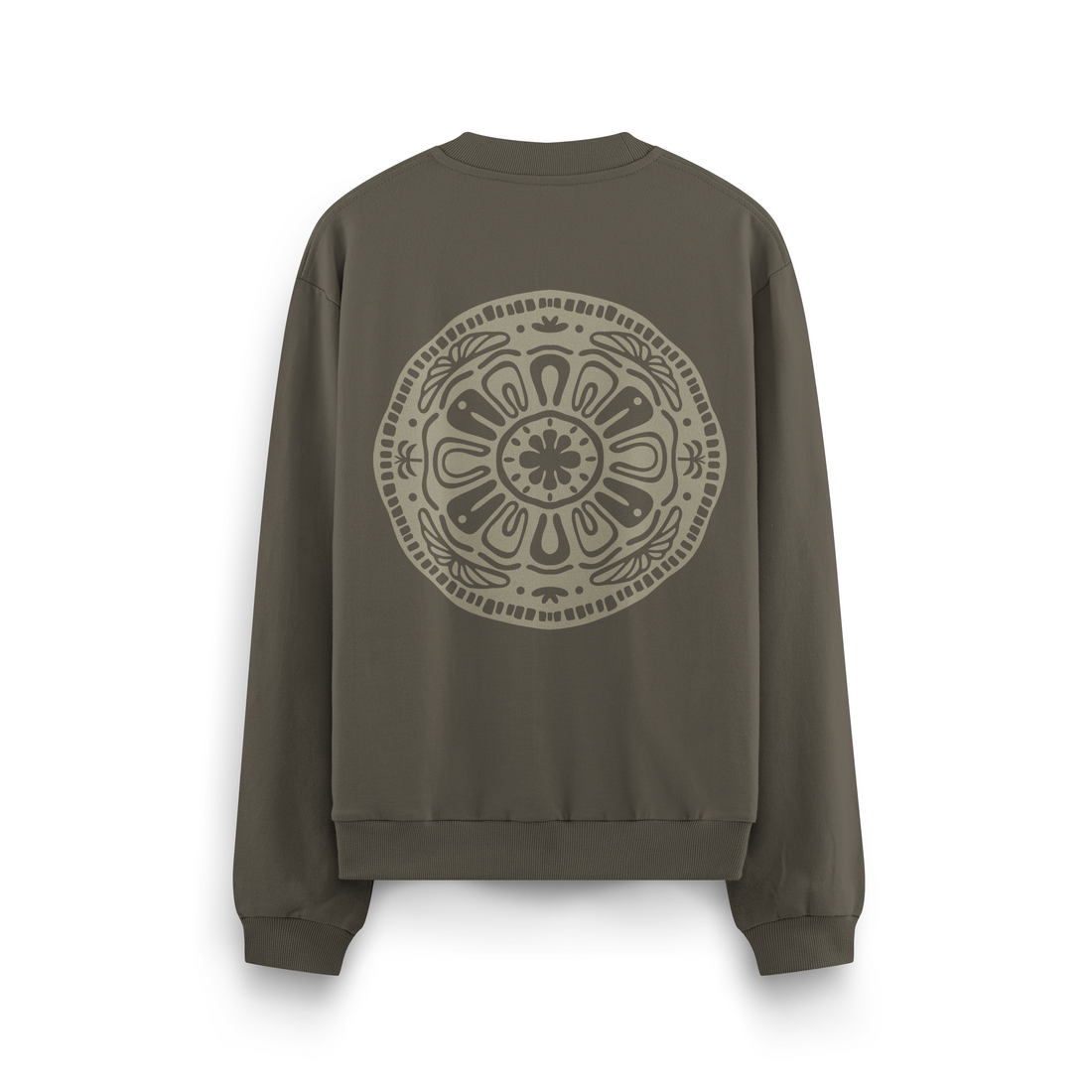 Surf Geometric Crewneck Oversized