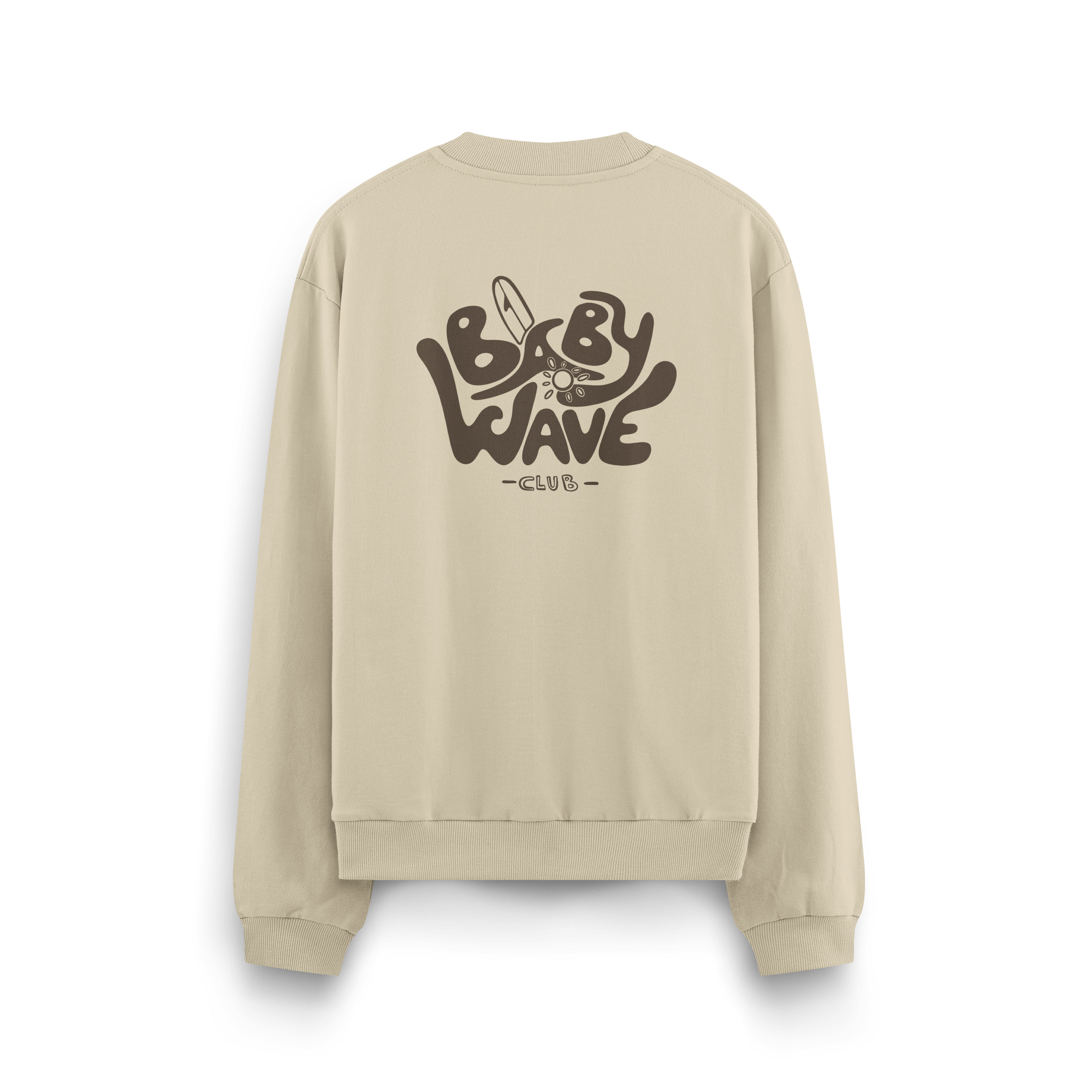 Baby Wave Club Crewneck Oversized