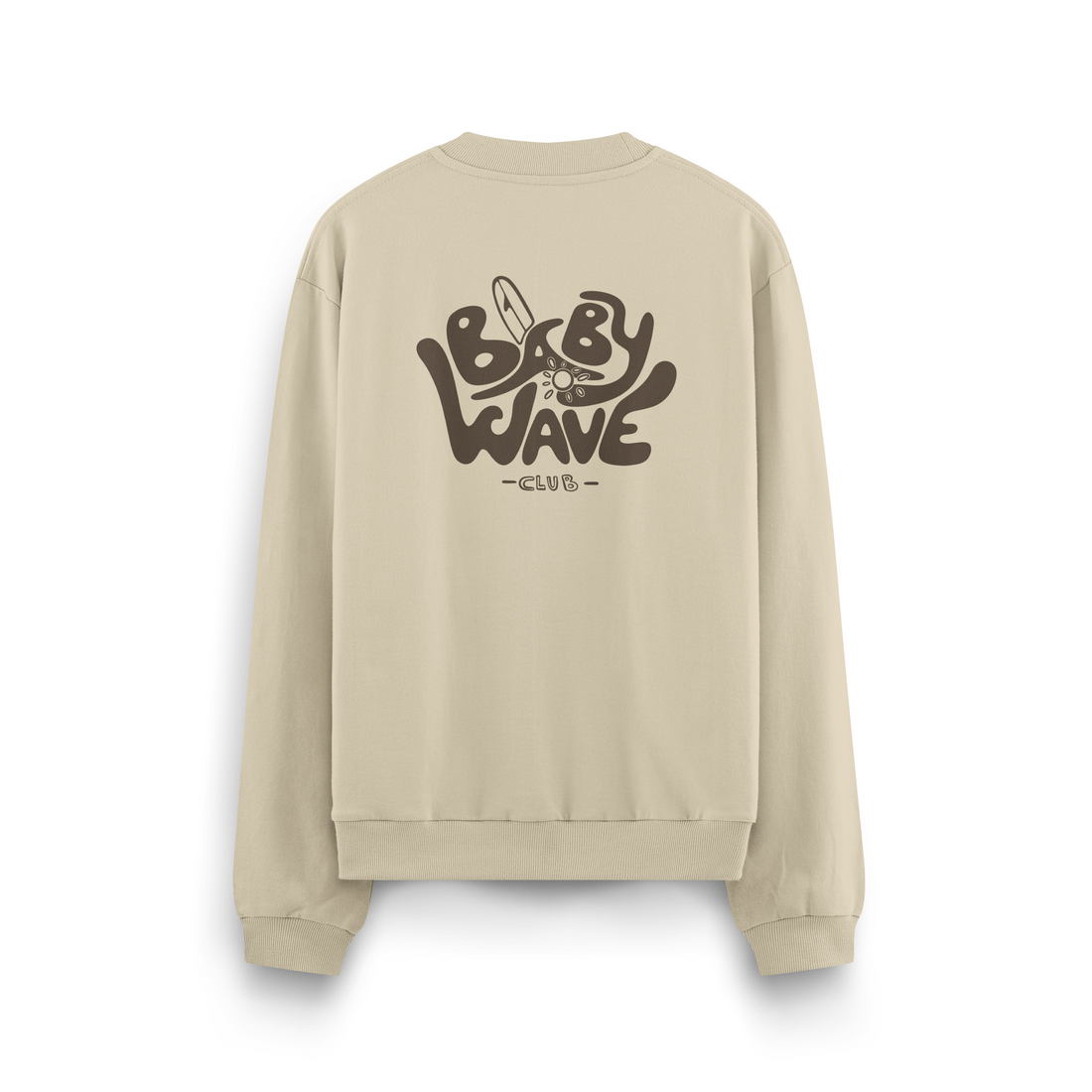 Baby Wave Club Crewneck Oversized