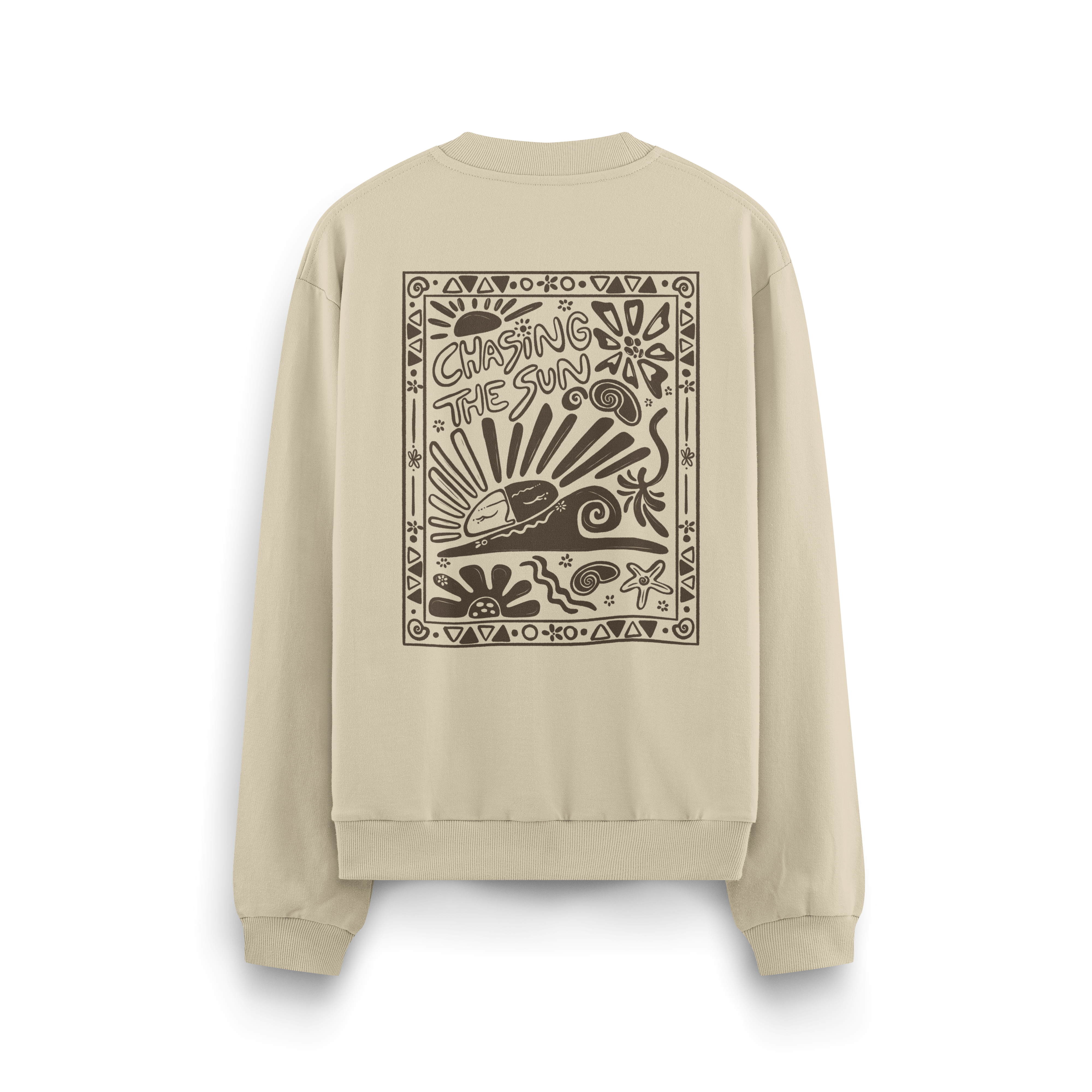 Chasing The Sun Crewneck Oversized