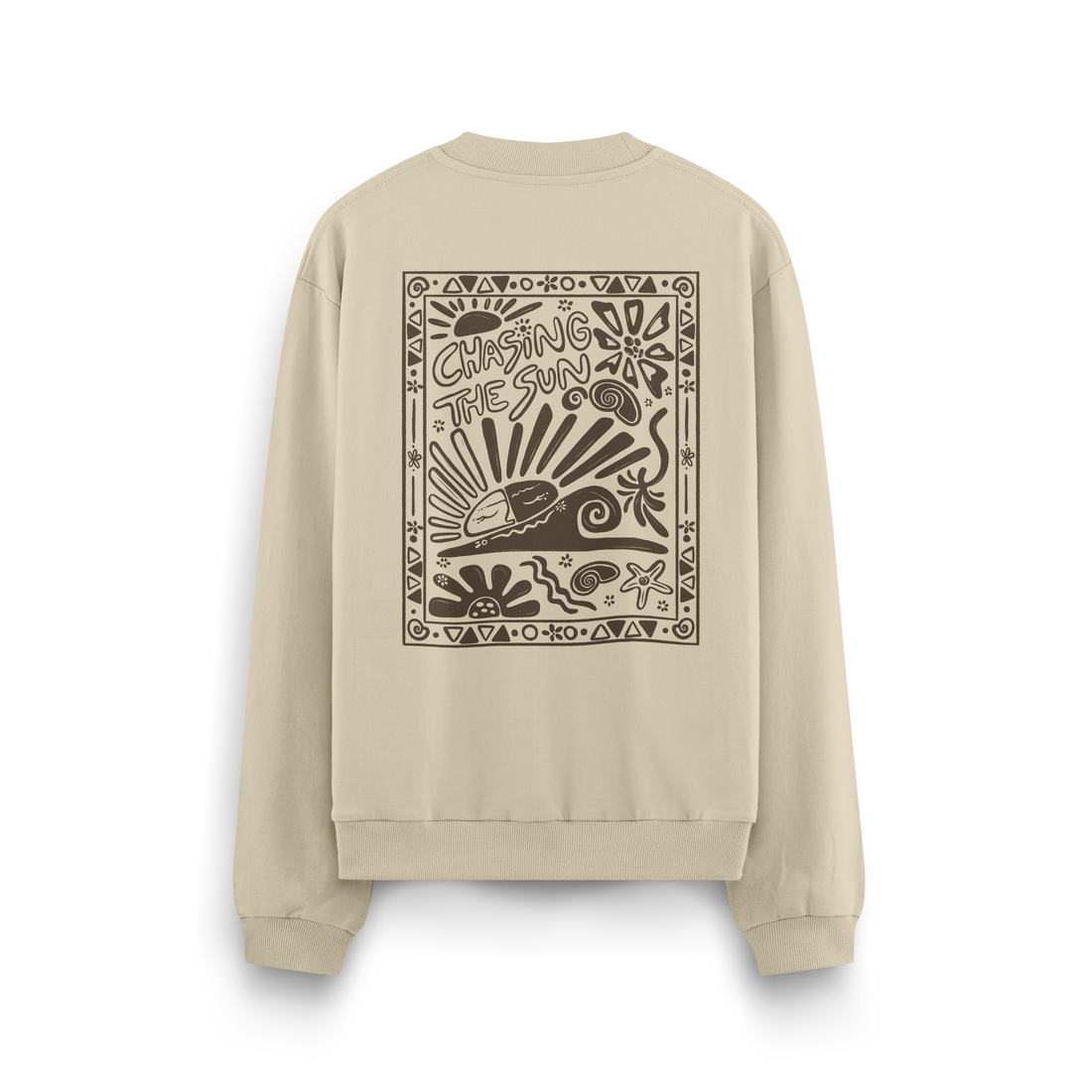 Chasing The Sun Crewneck Oversized