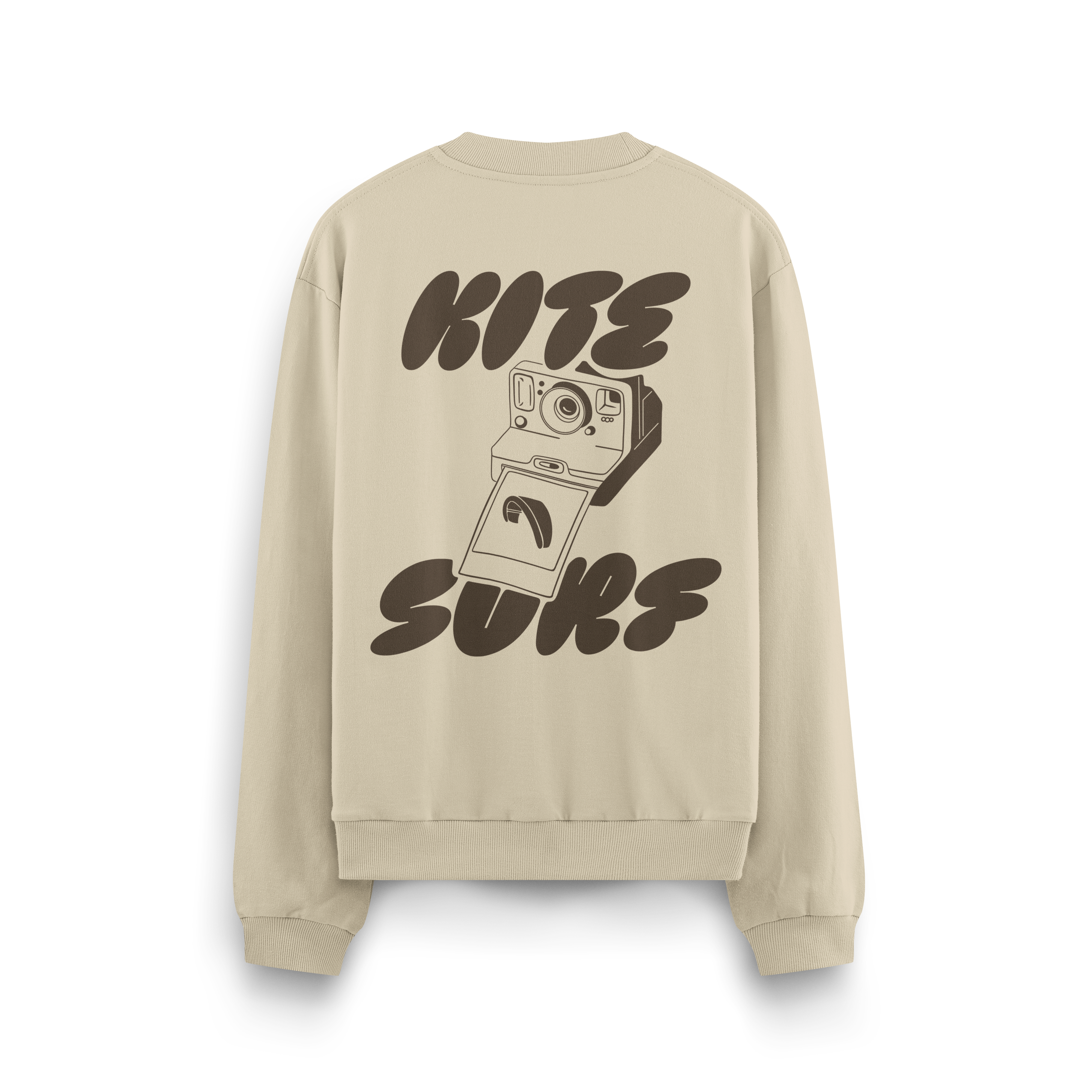 Kite Camera Crewneck Oversized
