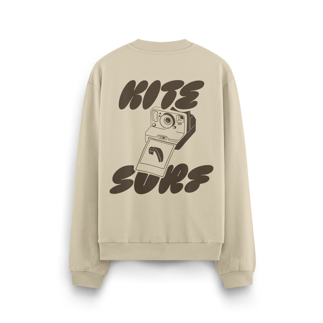 Kite Camera Crewneck Oversized