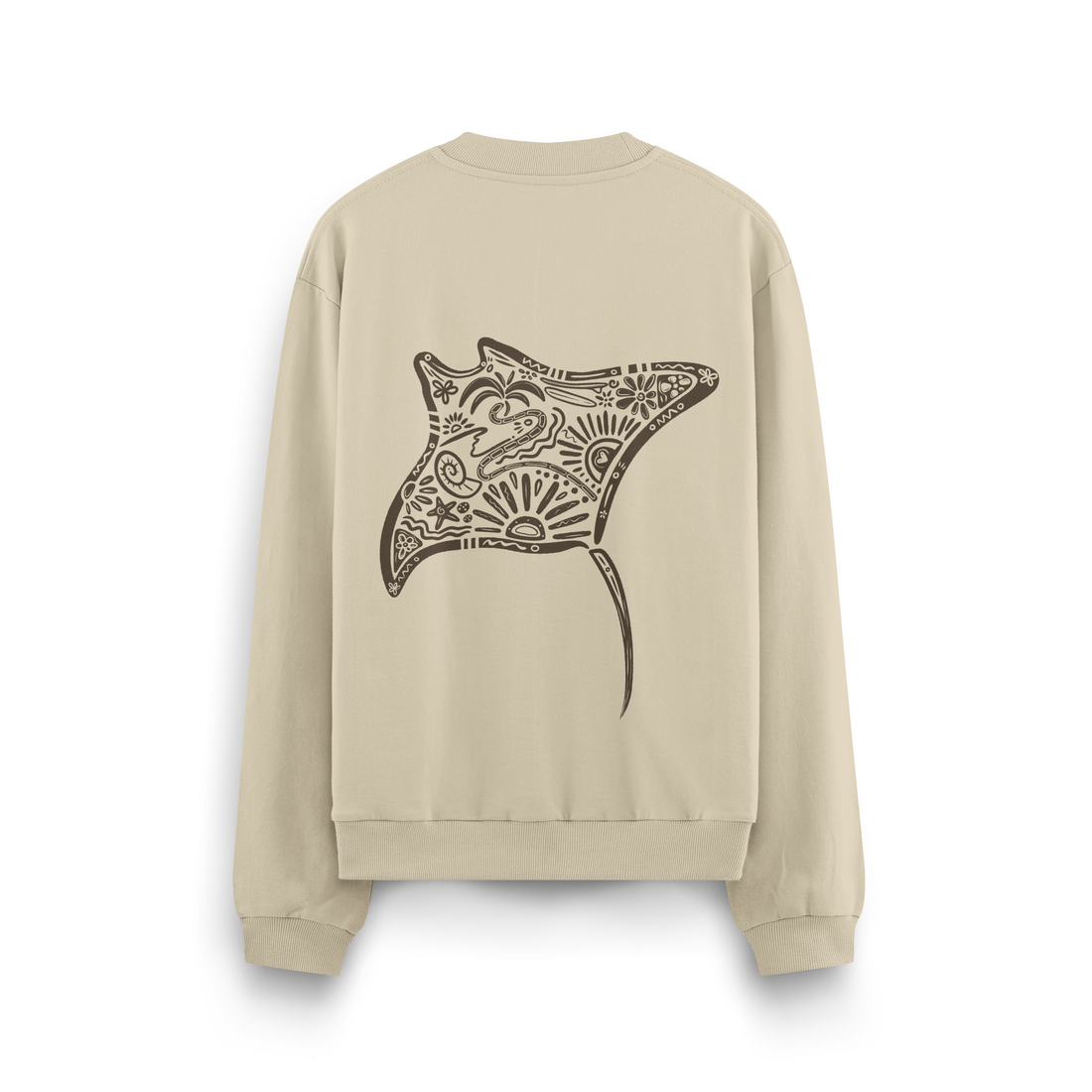 Manta Ray Crewneck Oversized