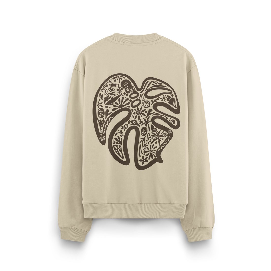 Monstera Crewneck Oversized