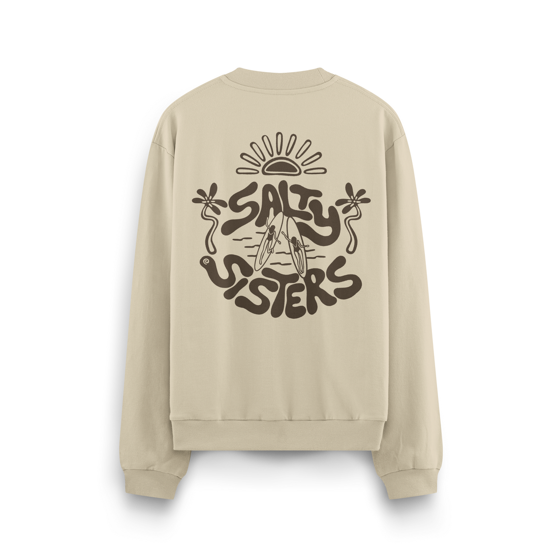 Salty Sister Crewneck Oversized