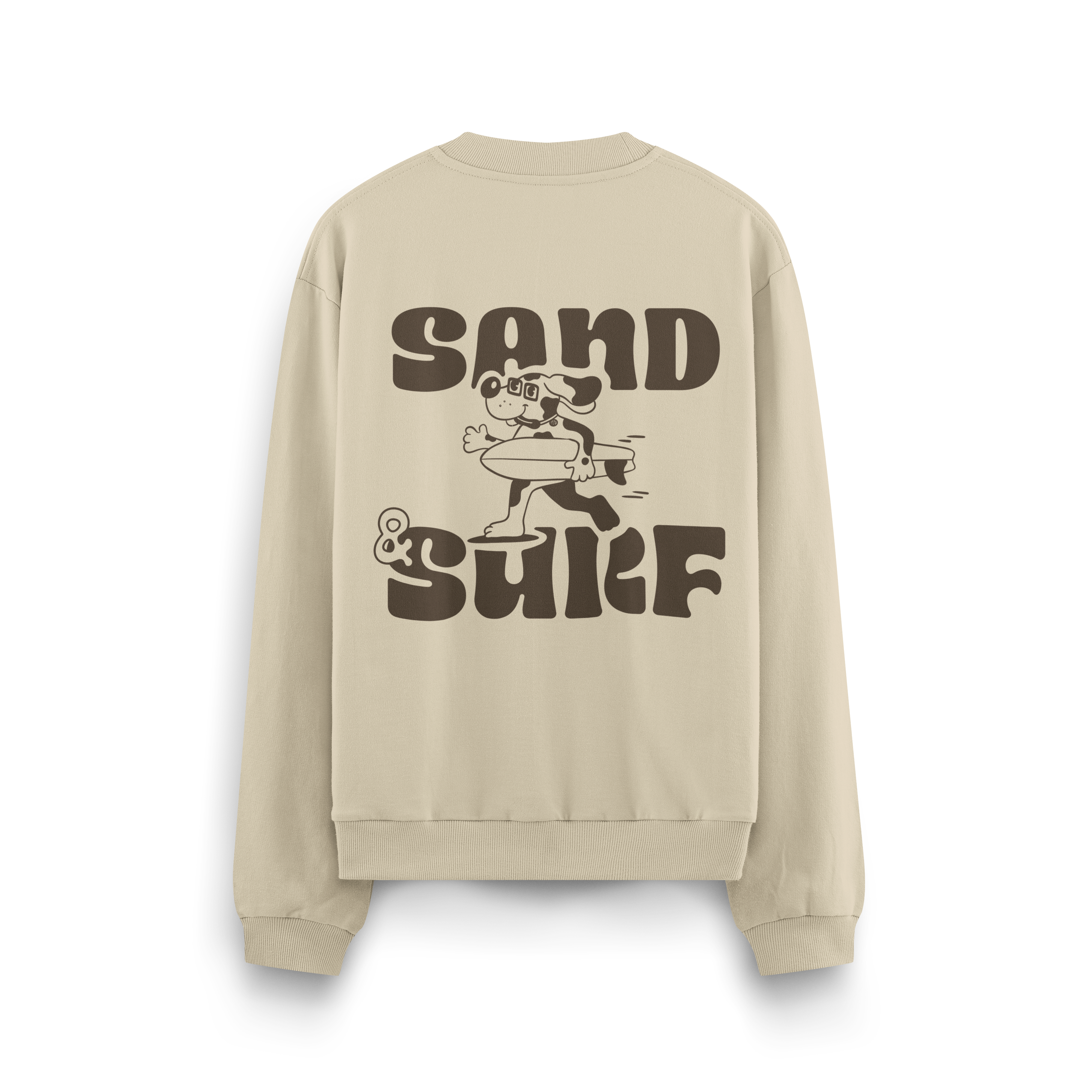 Sand And Surf Crewneck Oversized