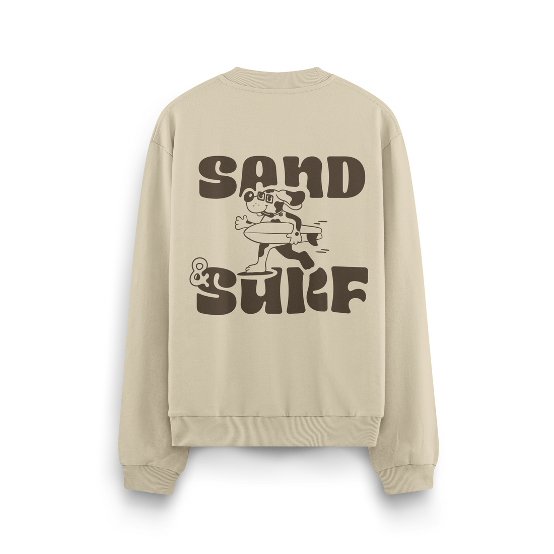 Sand And Surf Crewneck Oversized