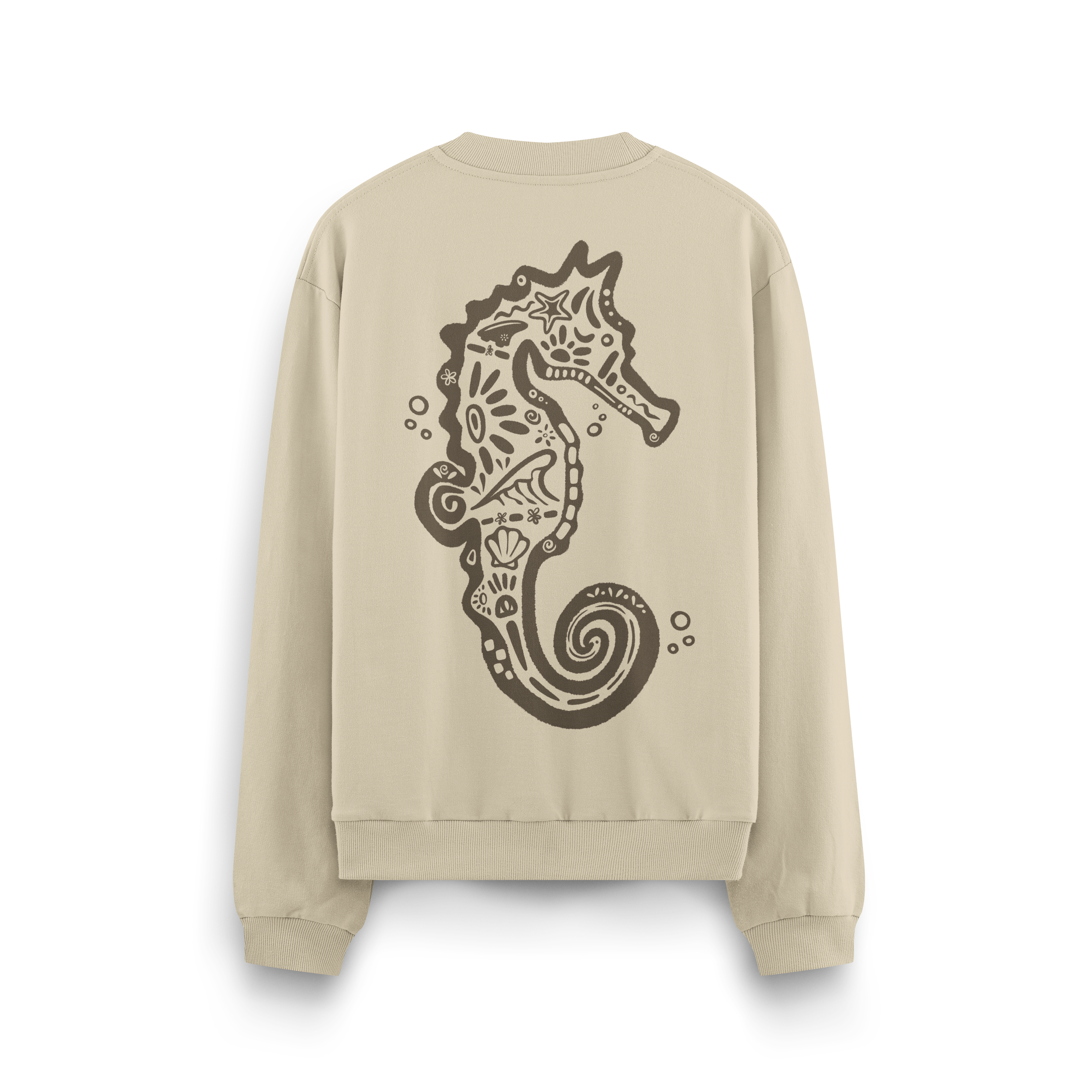 Seahorse Crewneck Oversized