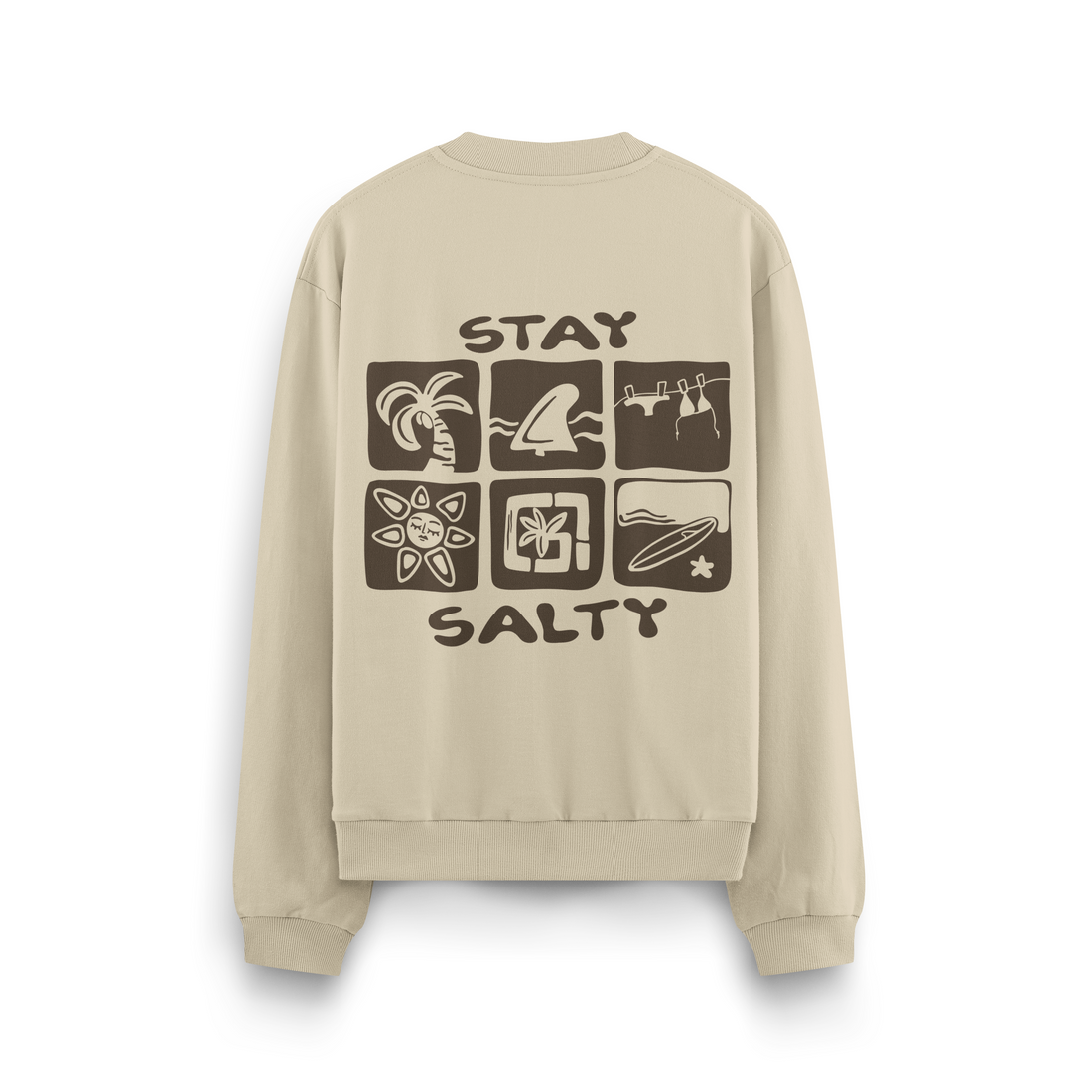Stay Salty Crewneck Oversized