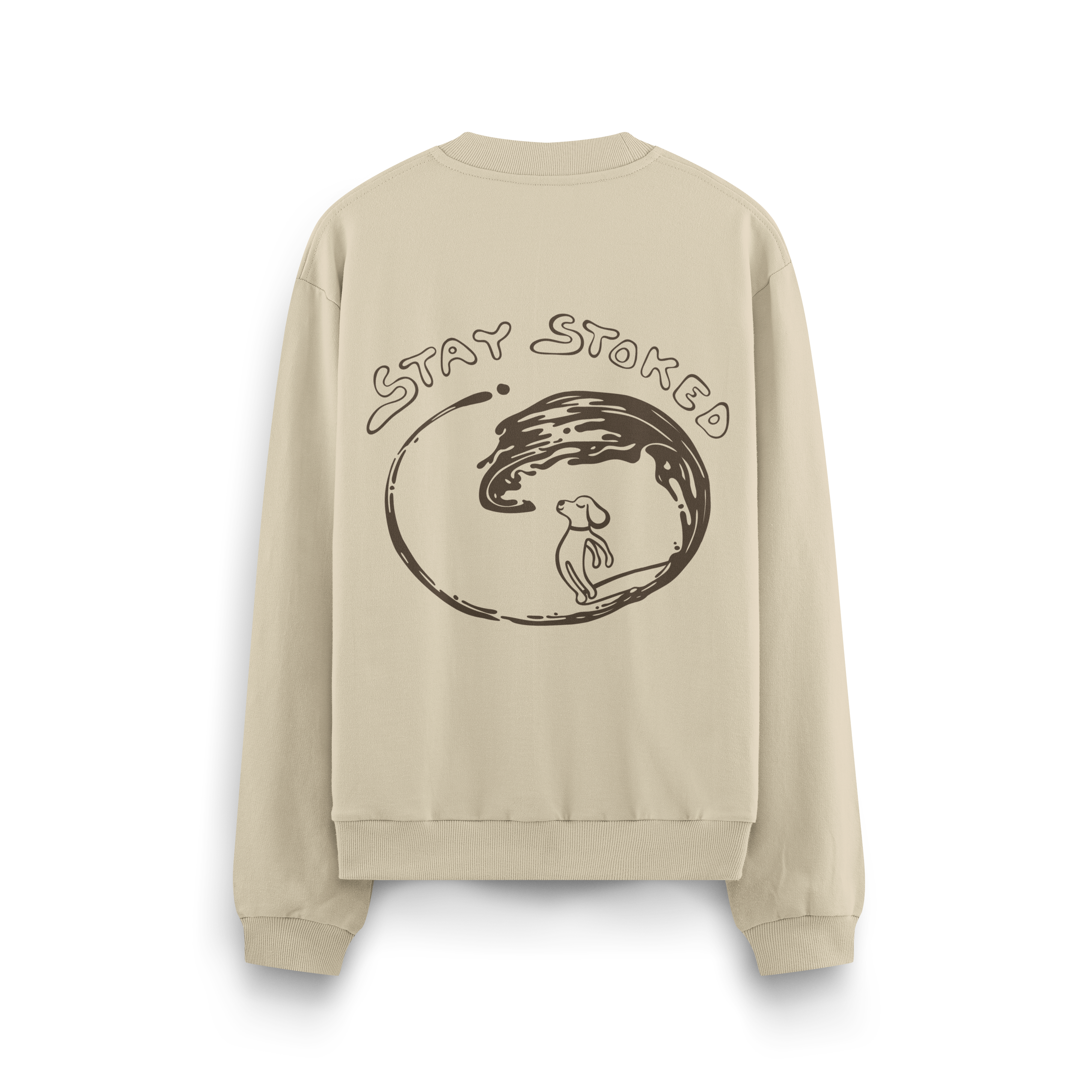 Stay Stoked Crewneck Oversized