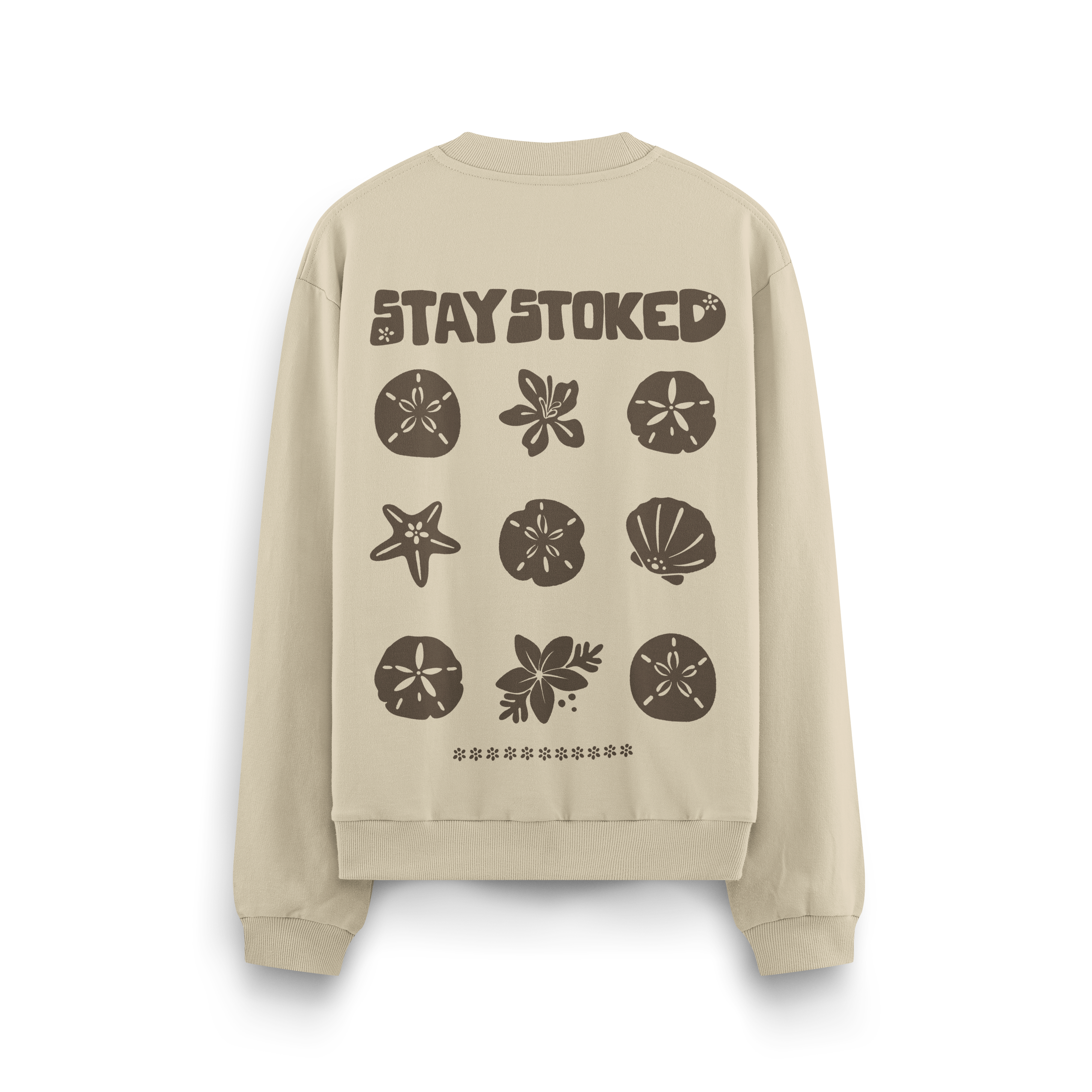 Stay Stoked 2 Crewneck Oversized