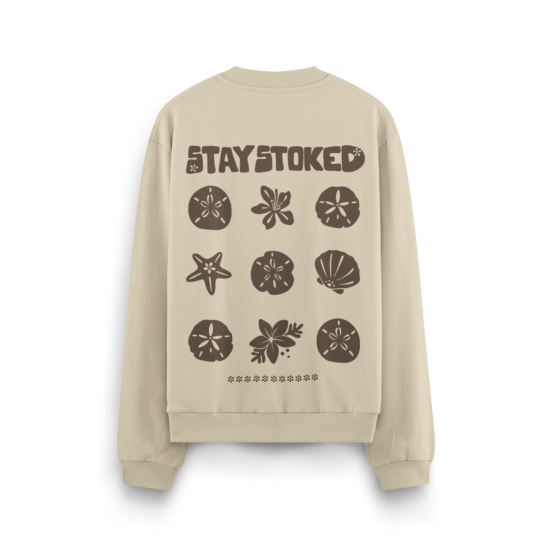 Stay Stoked 2 Crewneck Oversized