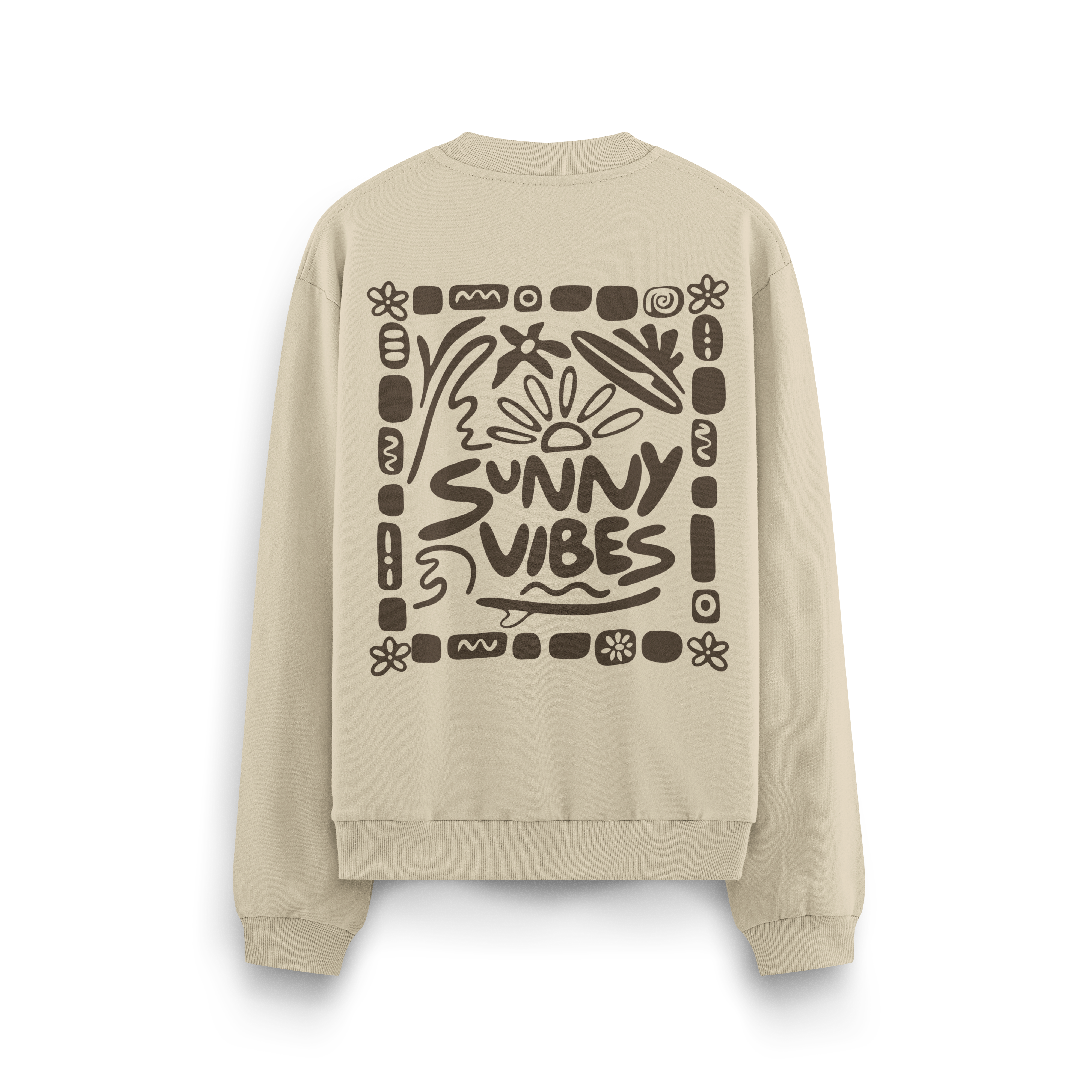 Sunny Vibes Crewneck Oversized