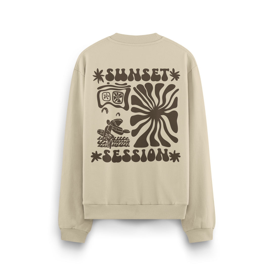 Sunset Session Crewneck Oversized