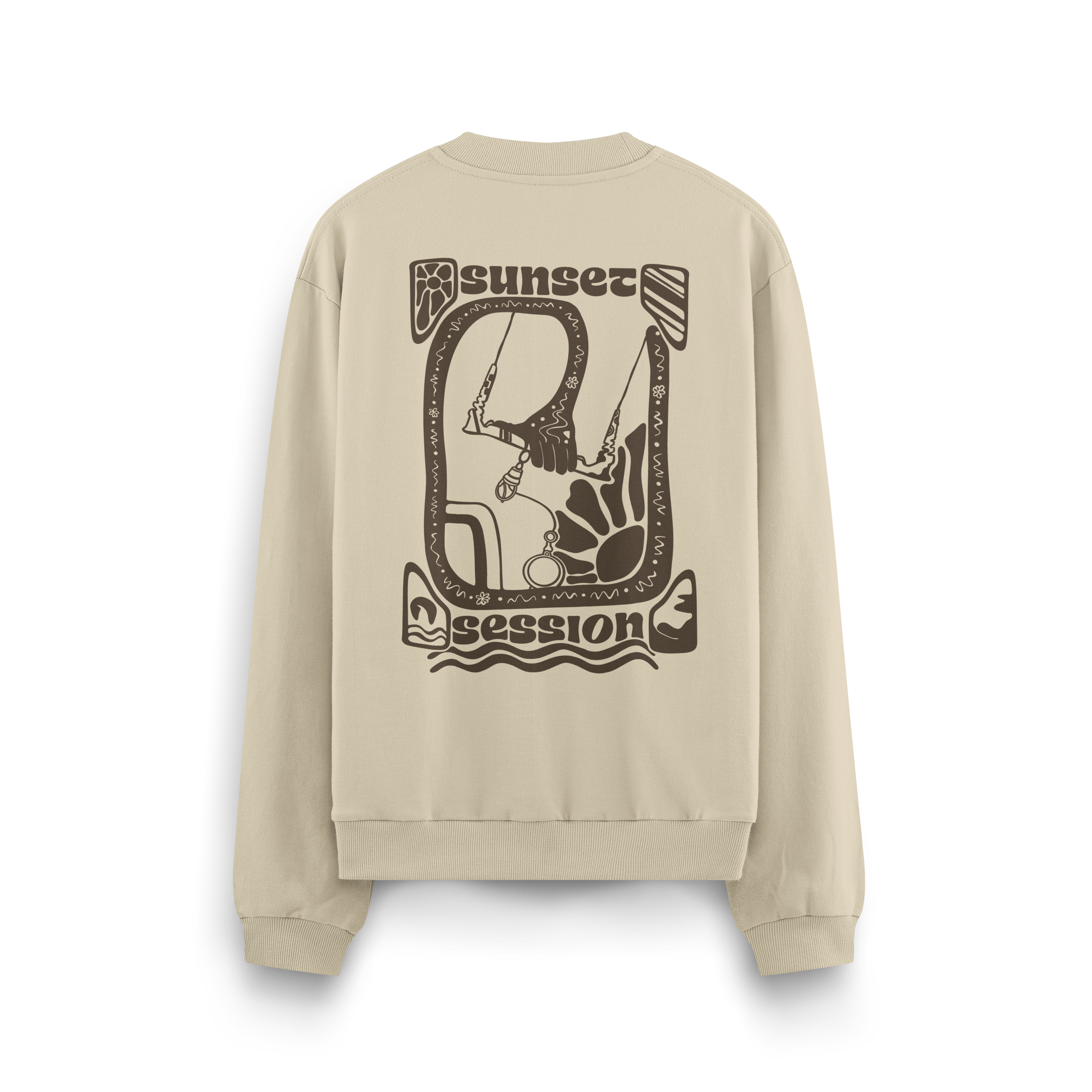 Sunset Session II Crewneck Oversized