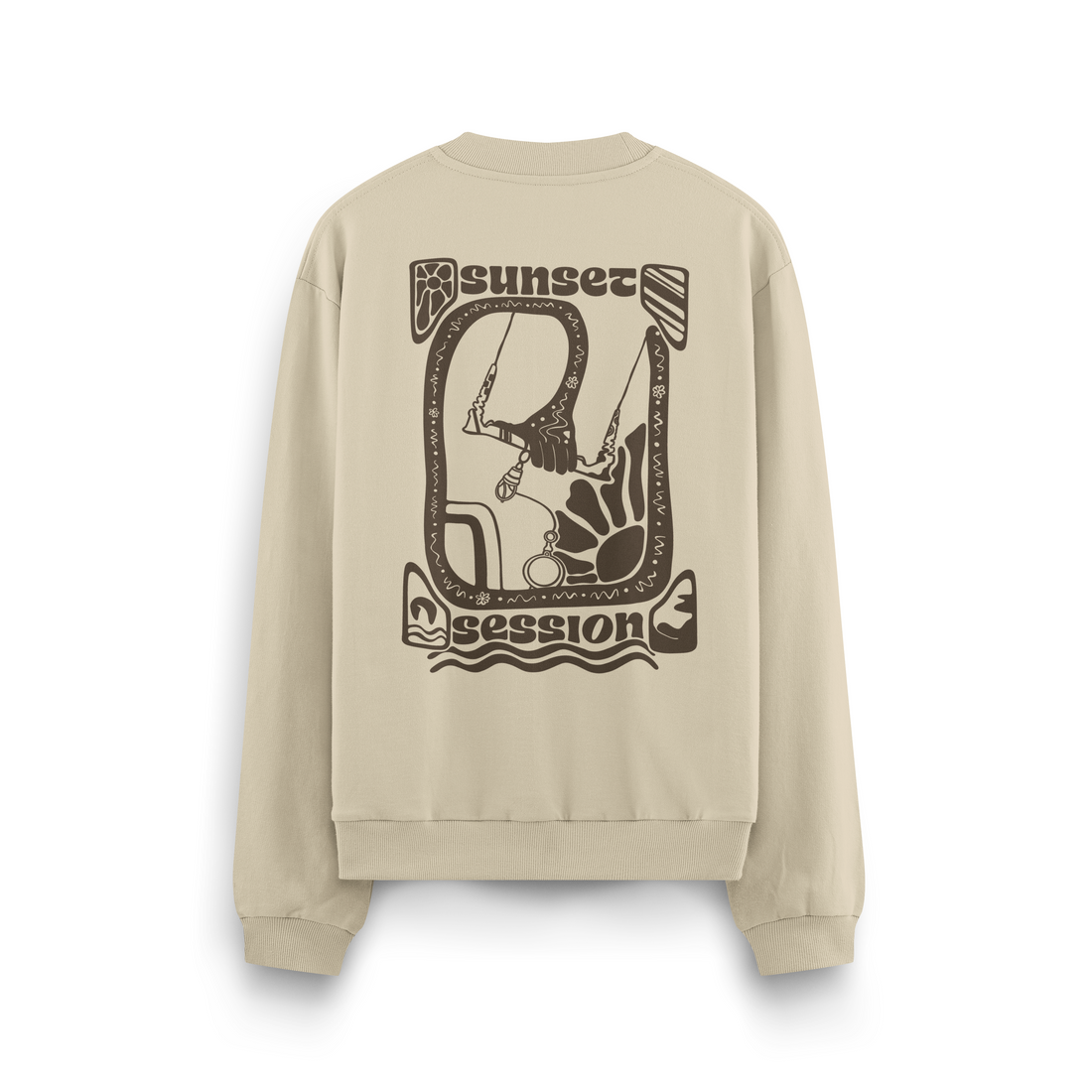 Sunset Session II Crewneck Oversized