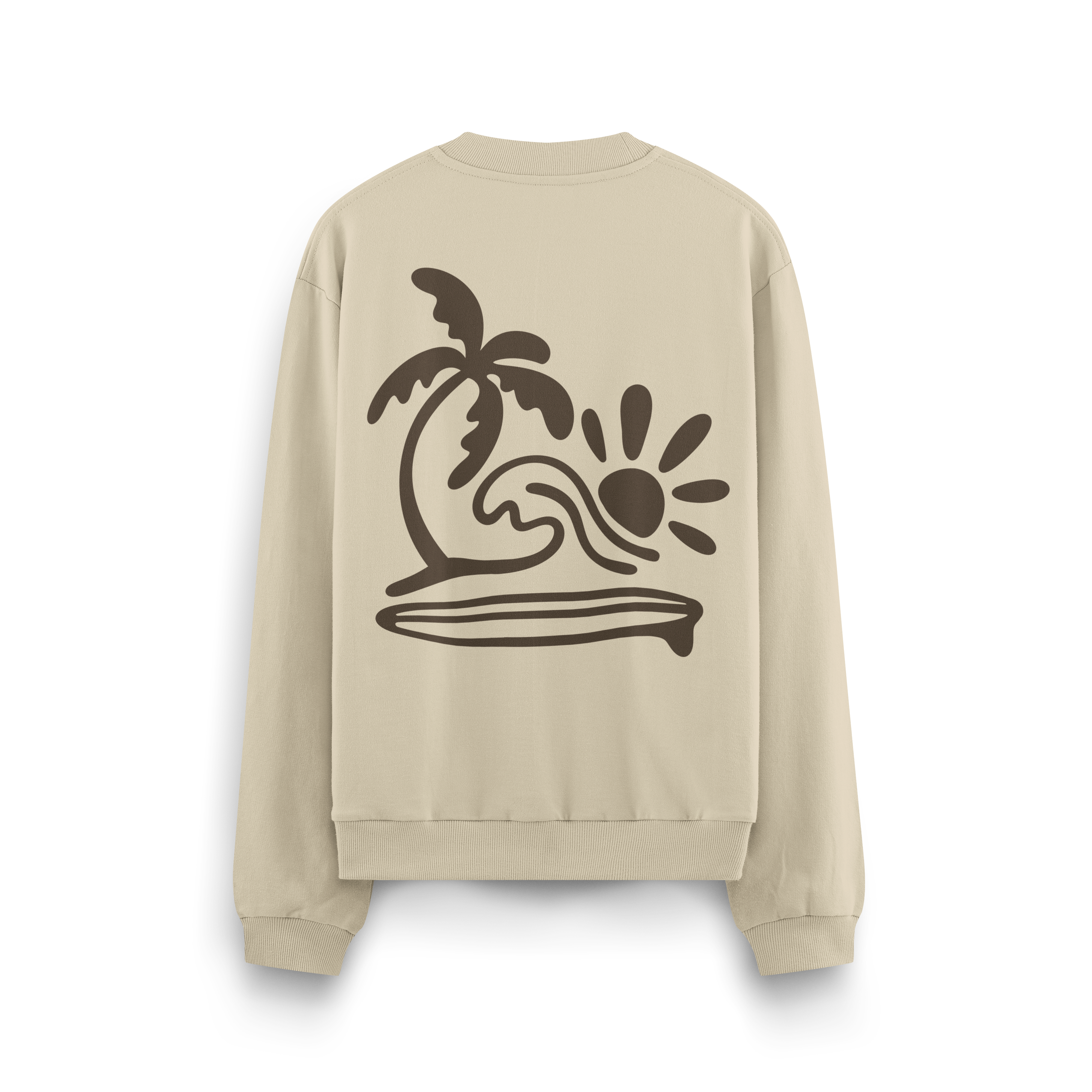 Surf Beach Crewneck Oversized