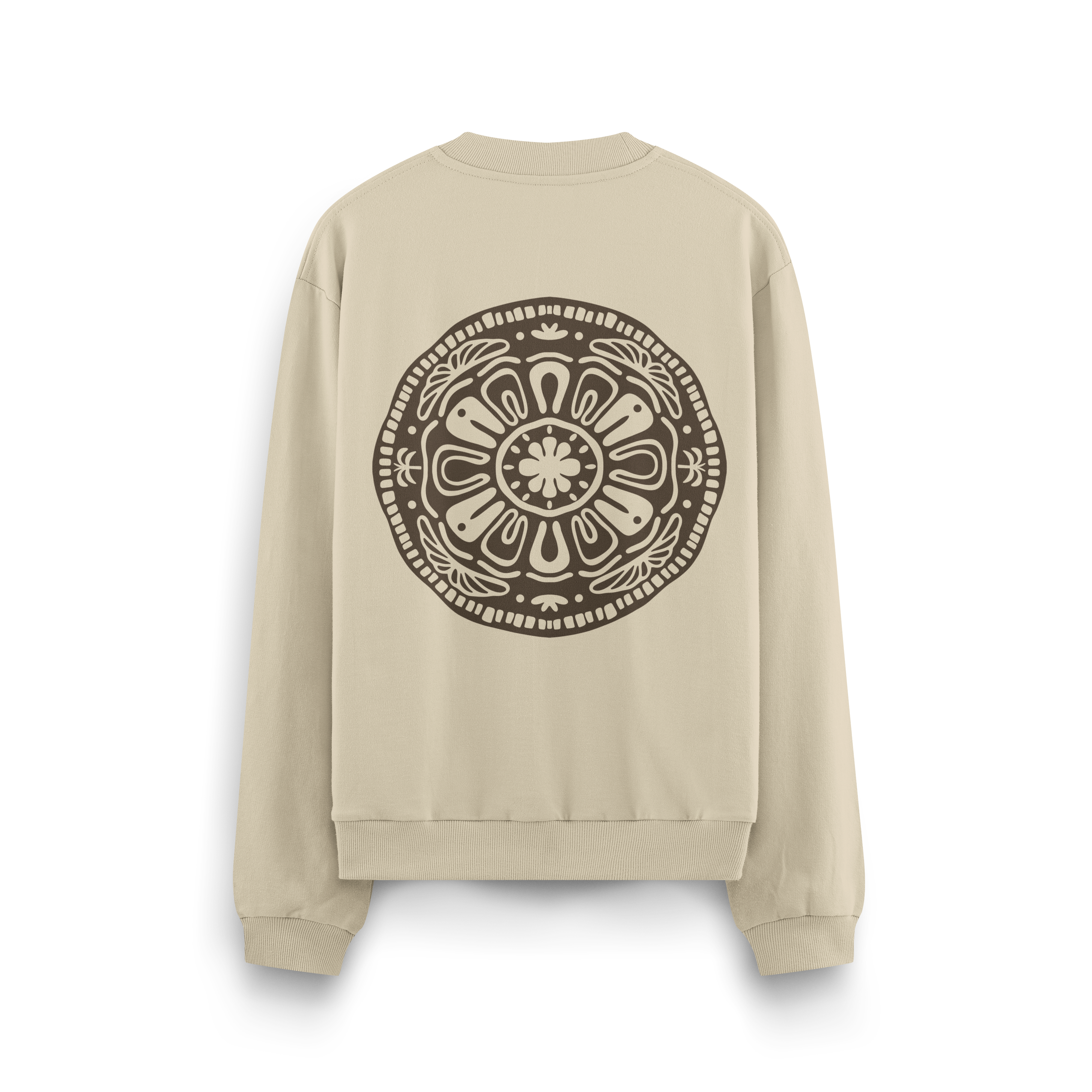 Surf Geometric Crewneck Oversized
