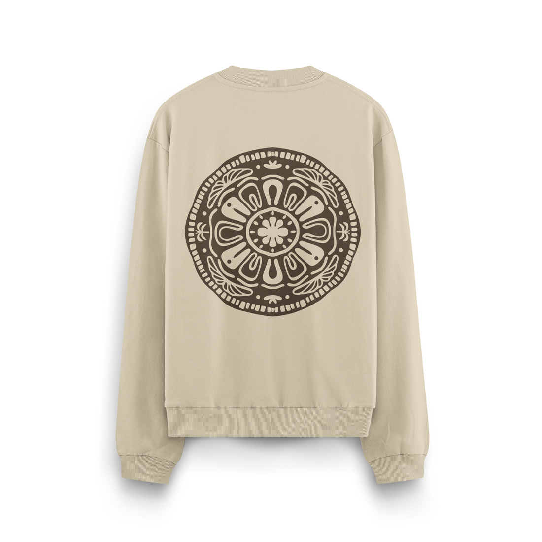 Surf Geometric Crewneck Oversized