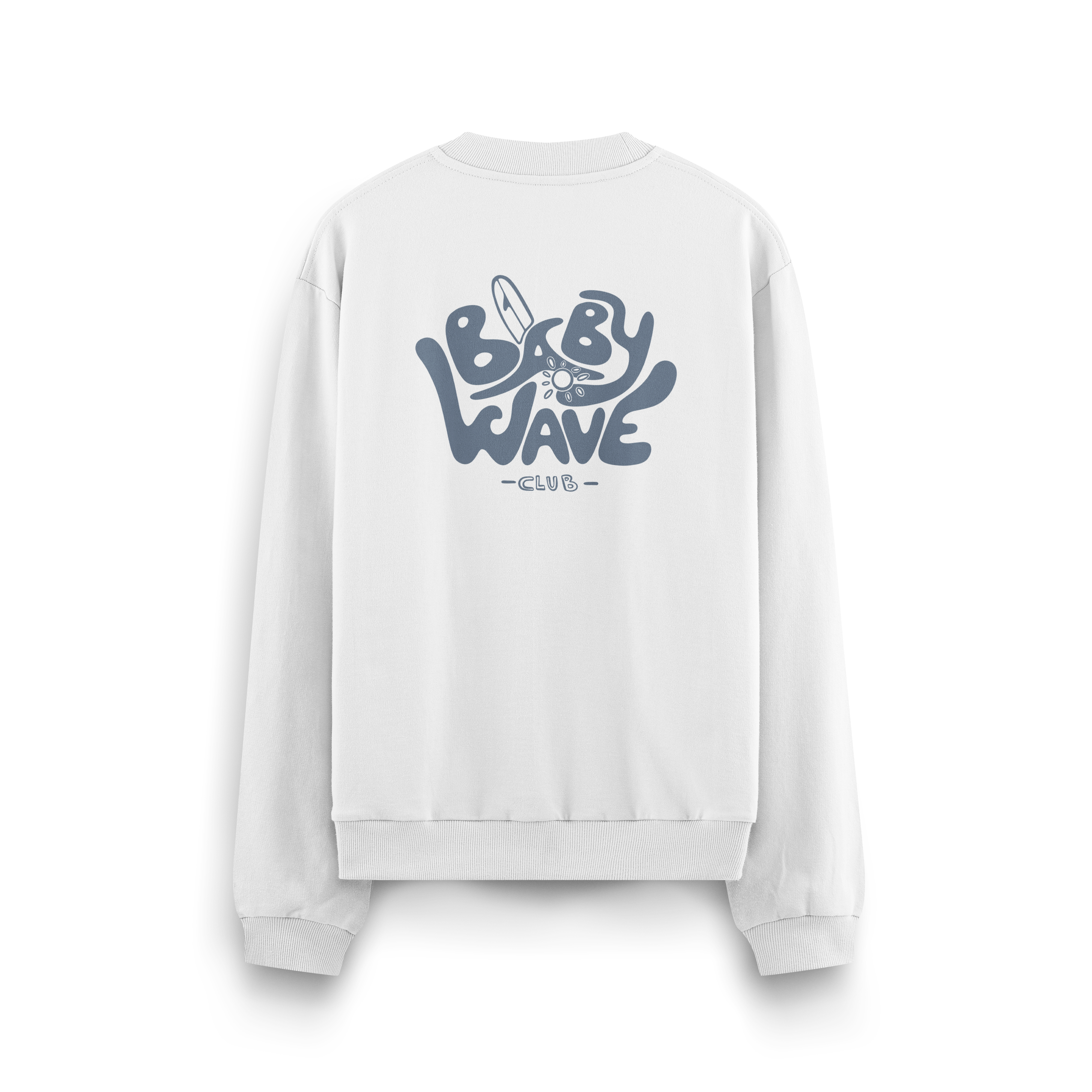 Baby Wave Club Crewneck Oversized