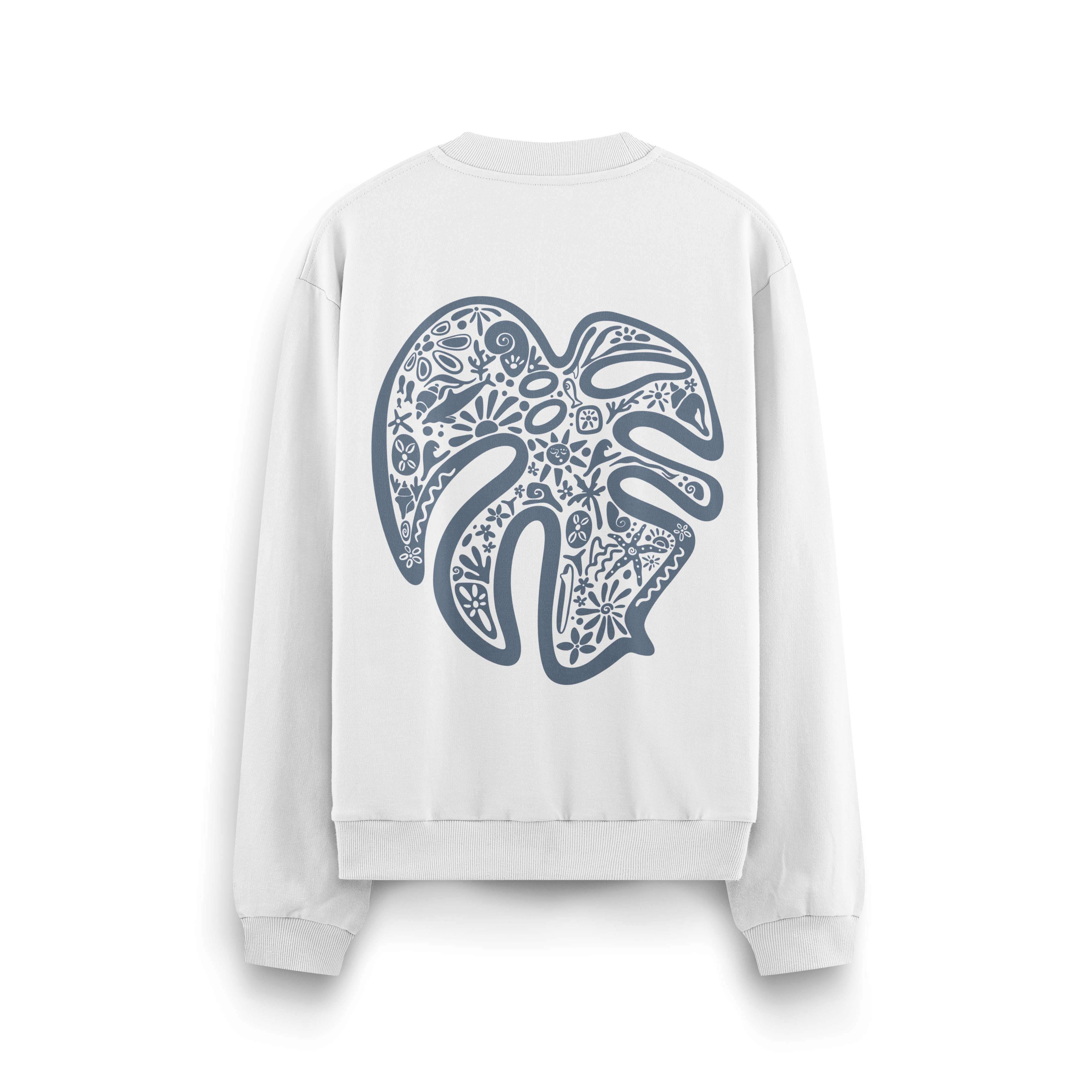 Monstera Crewneck Oversized