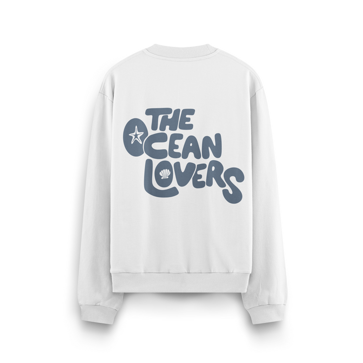 Ocean Lovers Crewneck Oversized
