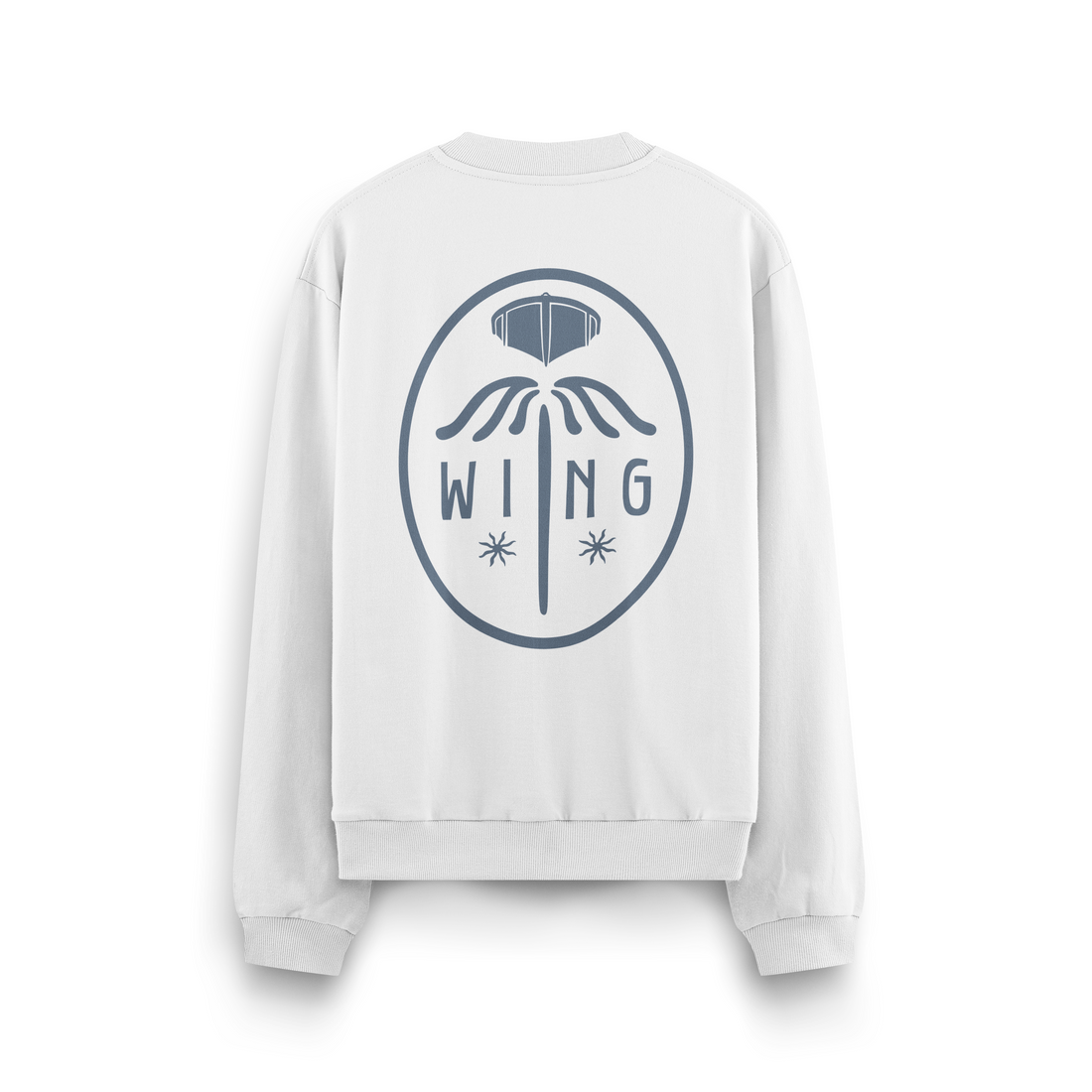 Oval Wing Crewneck Oversized