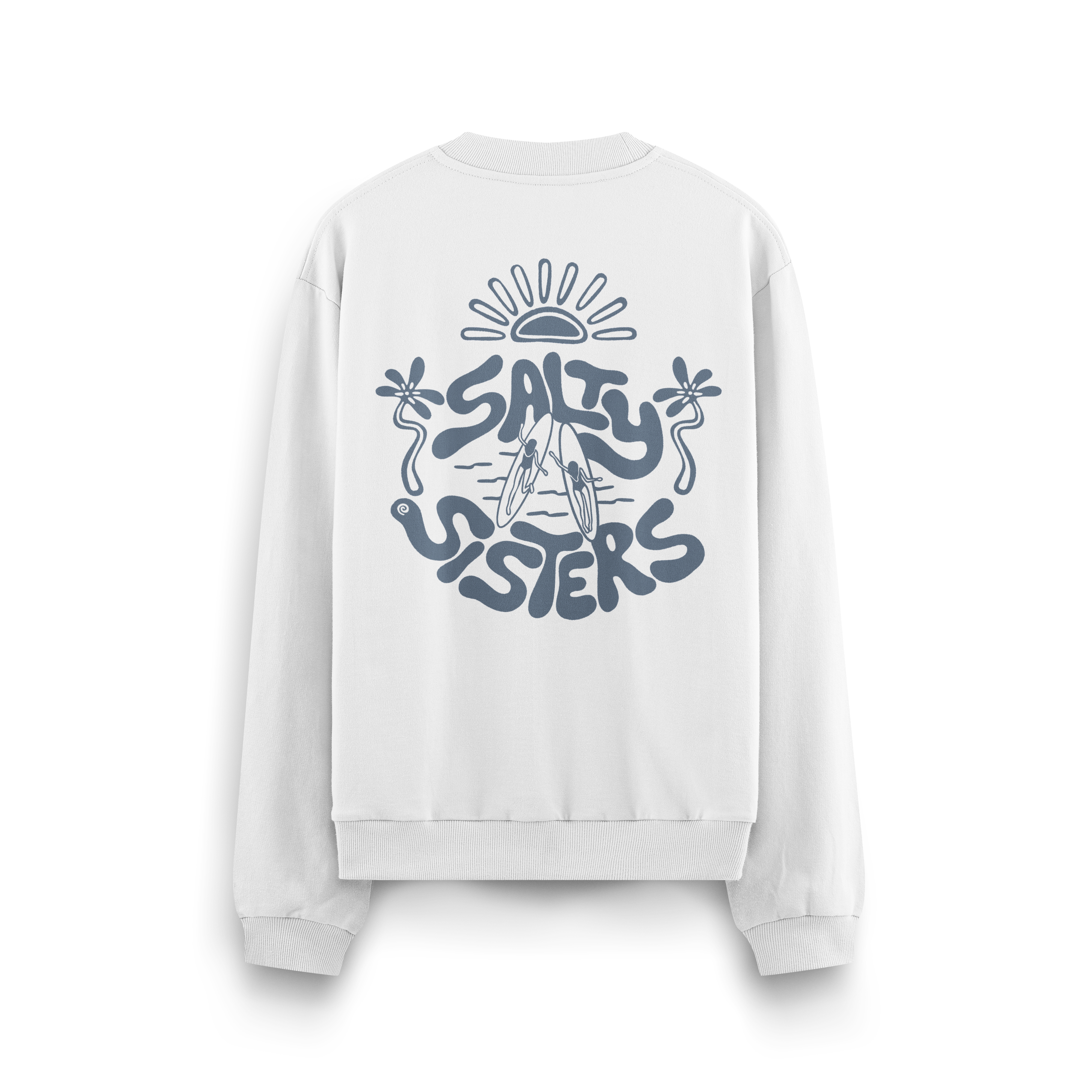 Salty Sister Crewneck Oversized