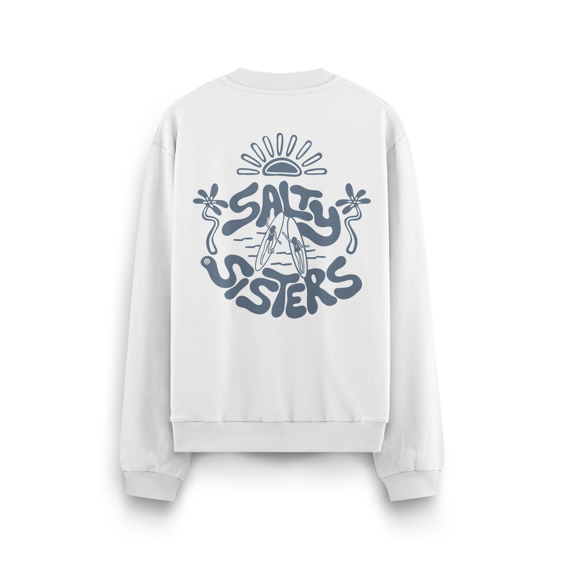 Salty Sister Crewneck Oversized
