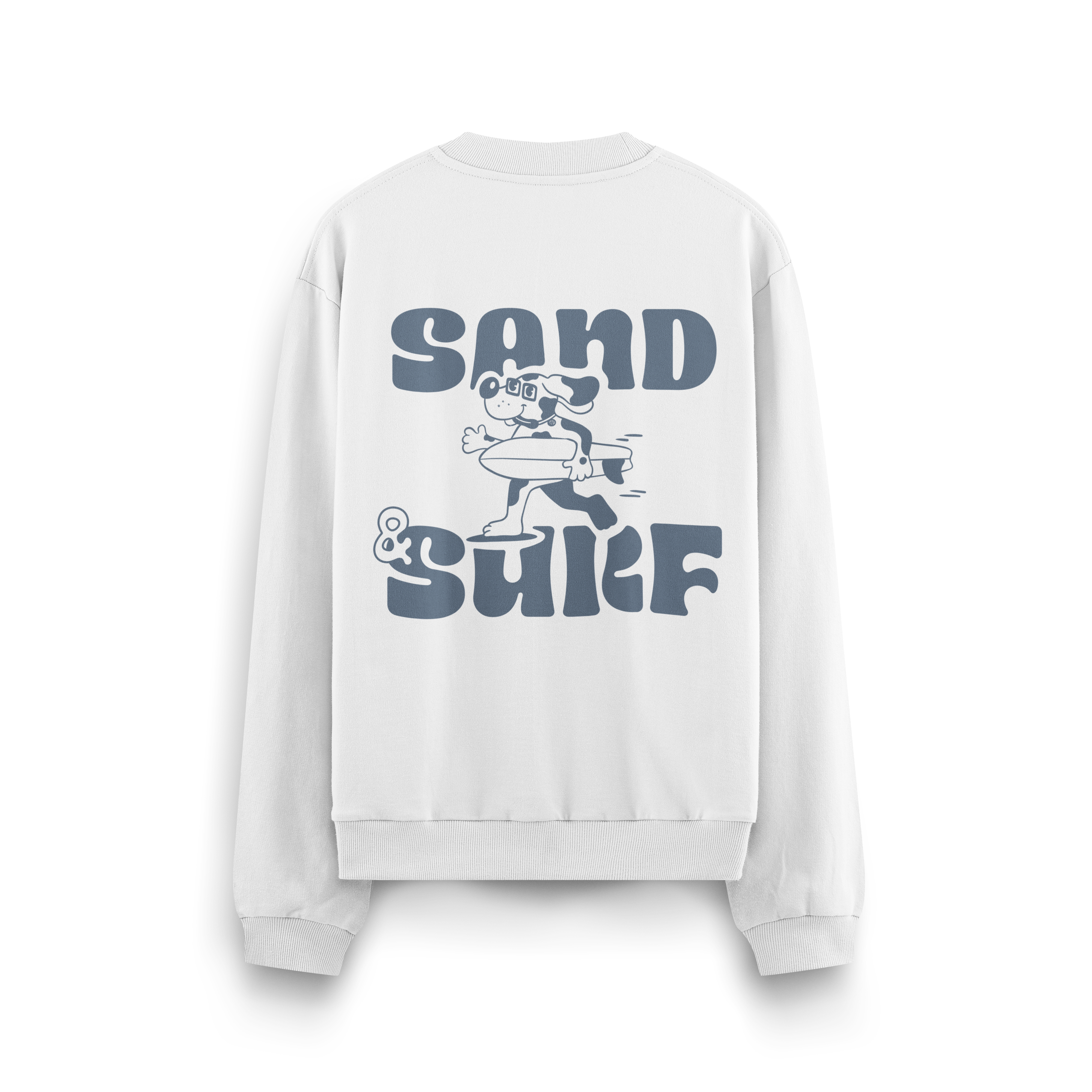 Sand And Surf Crewneck Oversized