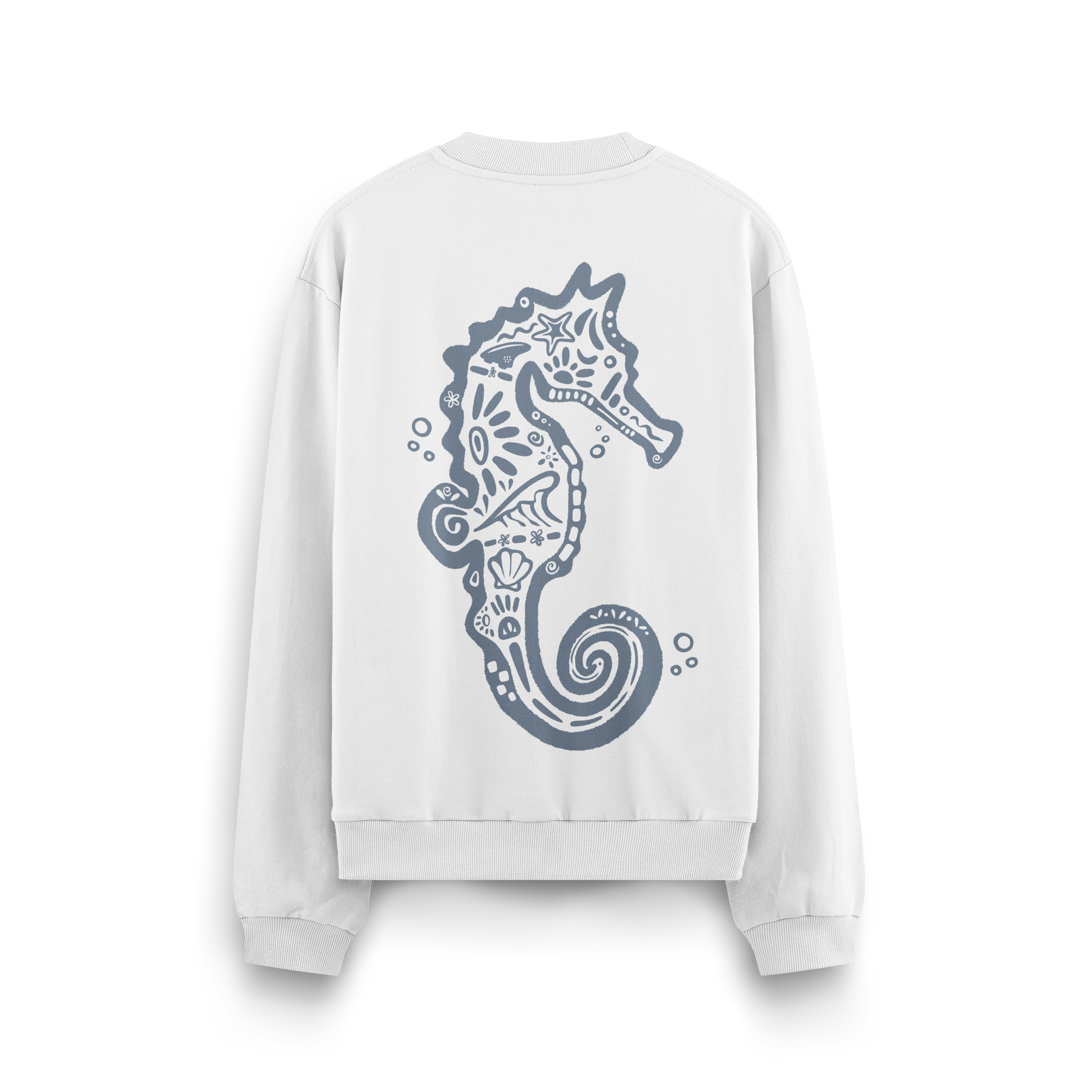 Seahorse Crewneck Oversized