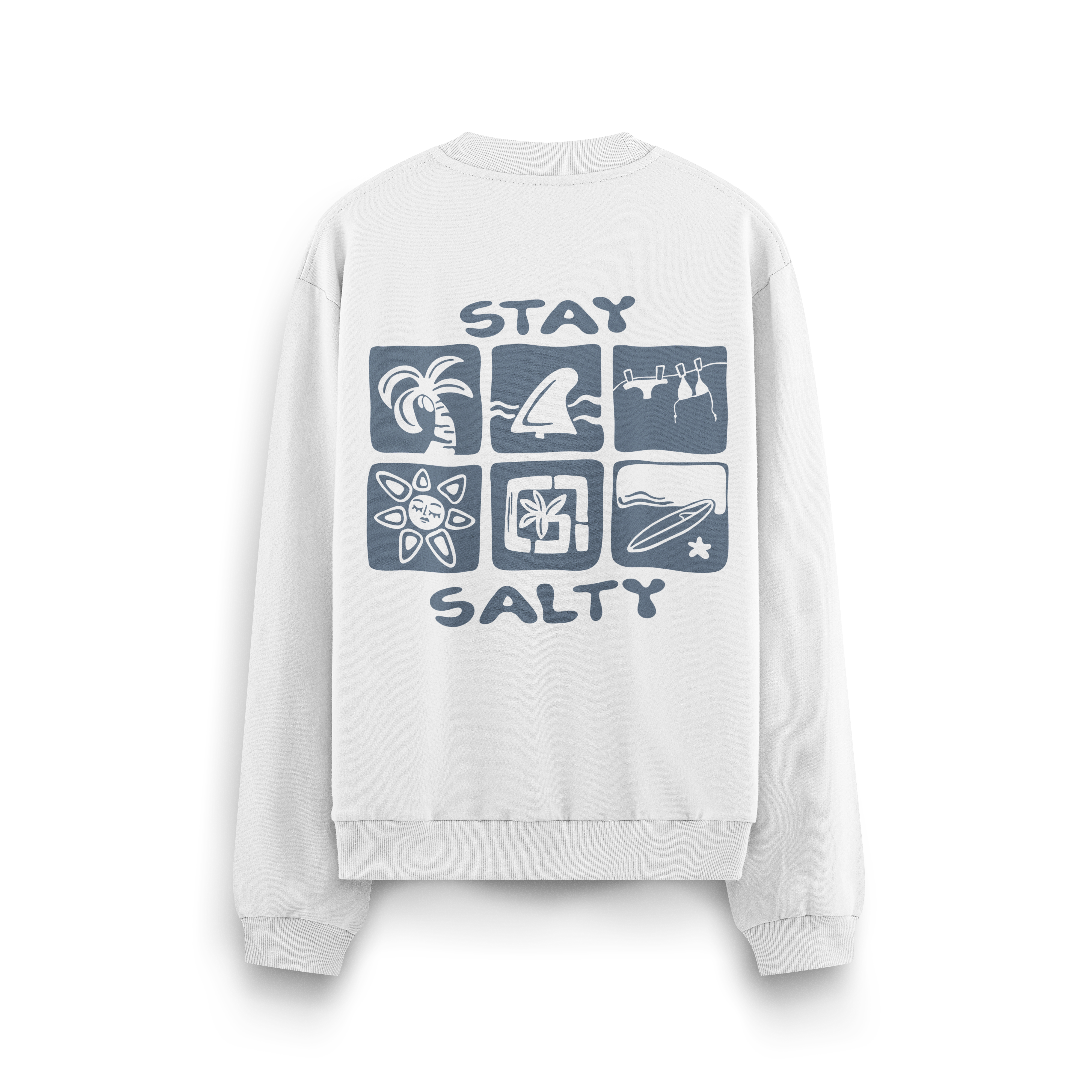 Stay Salty Crewneck Oversized