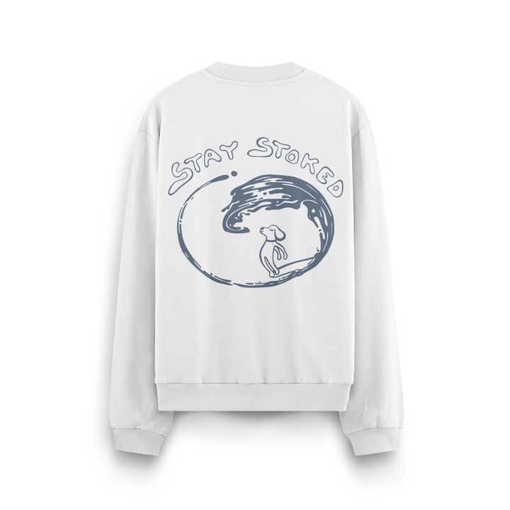 Stay Stoked Crewneck Oversized