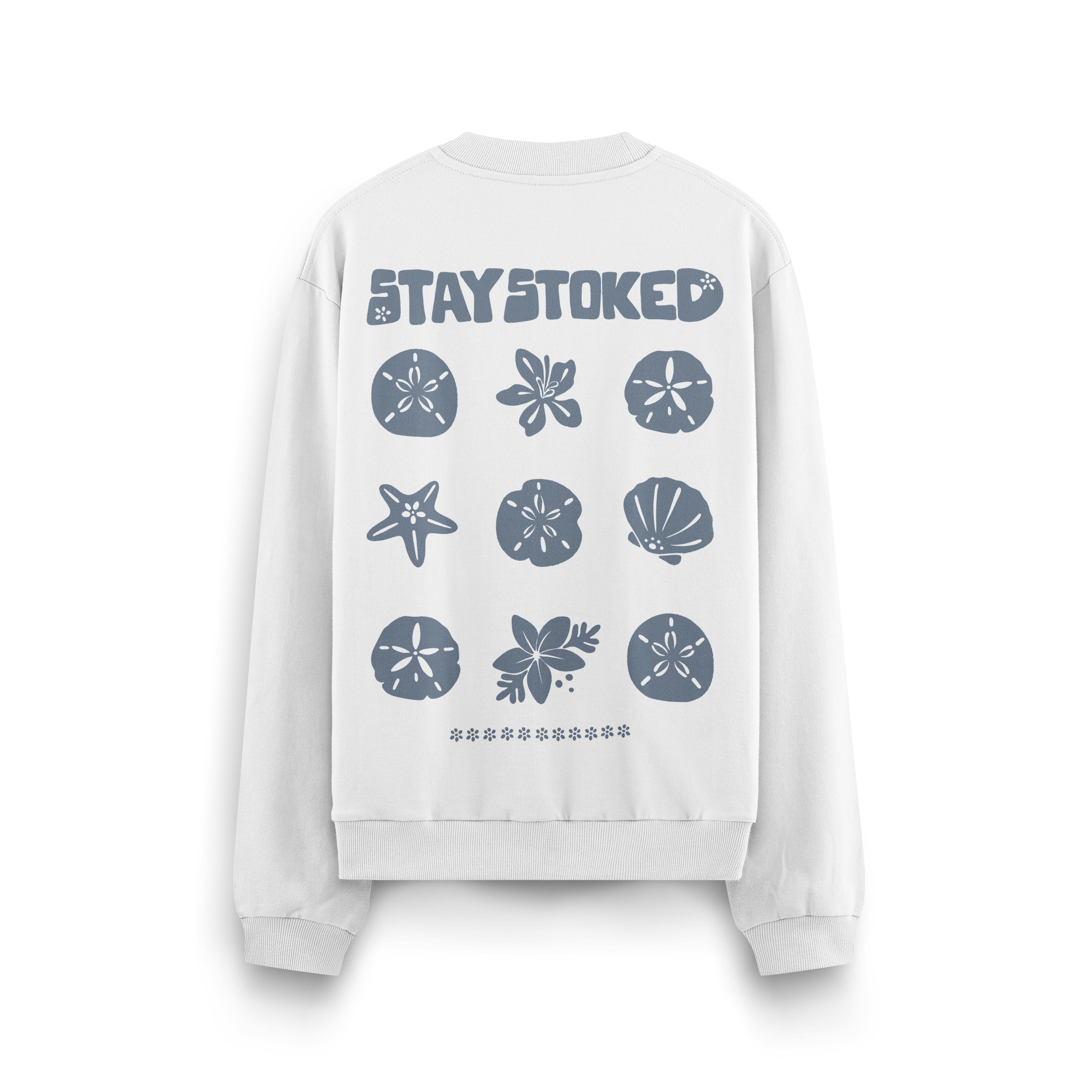Stay Stoked 2 Crewneck Oversized