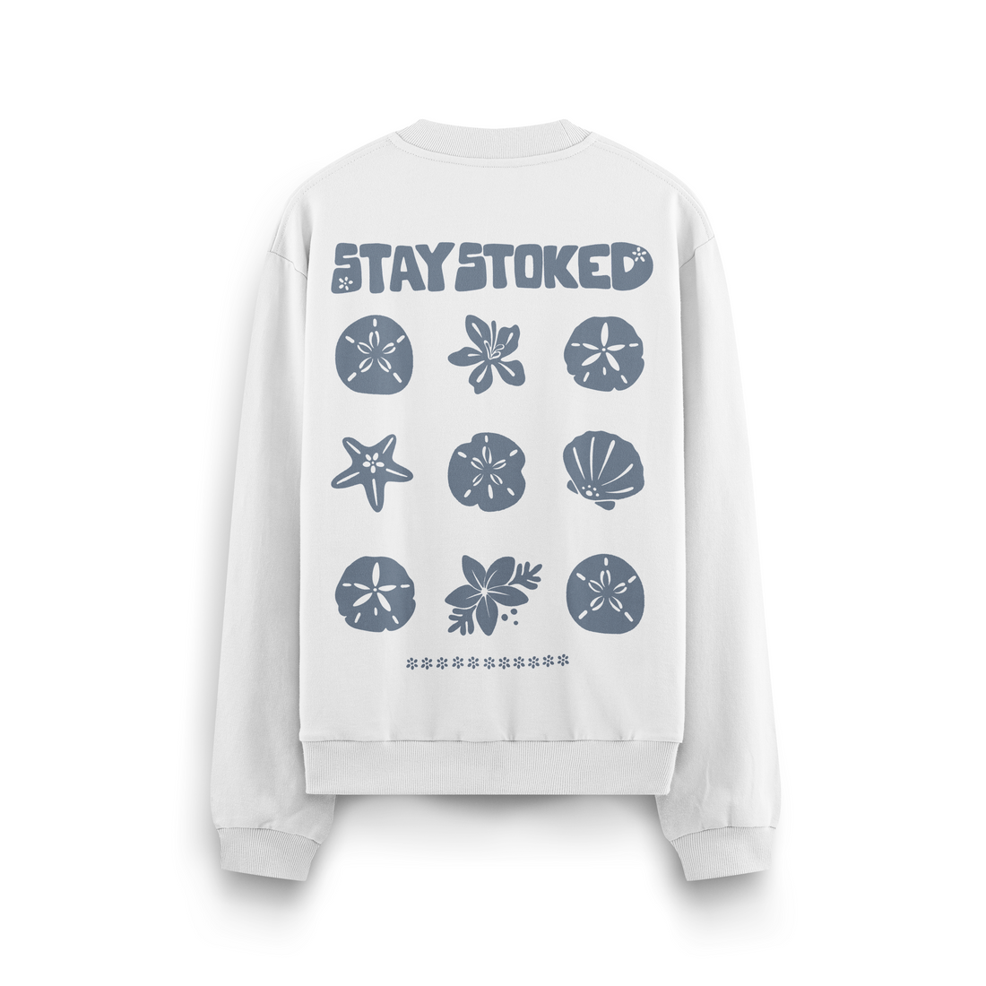 Stay Stoked 2 Crewneck Oversized