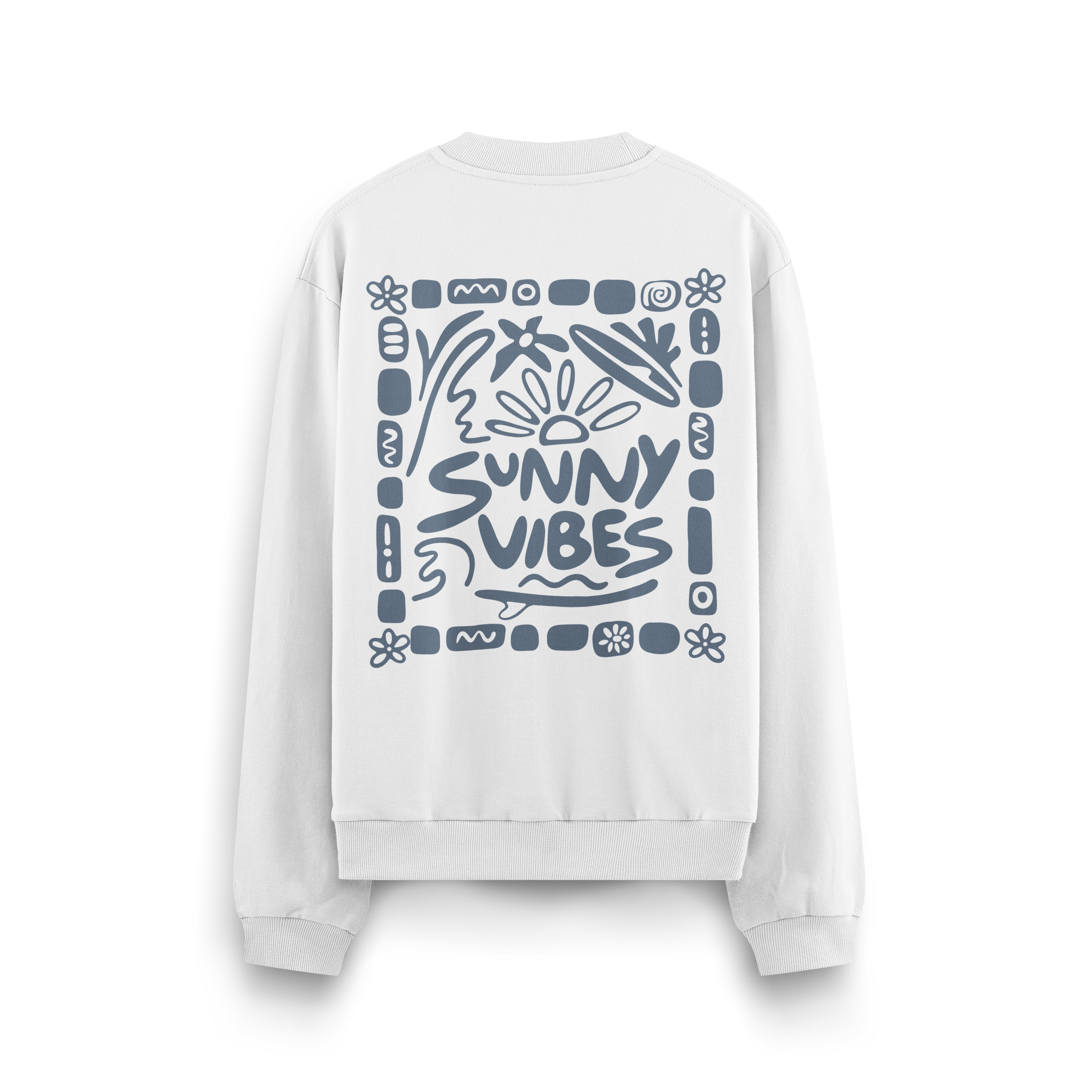 Sunny Vibes Crewneck Oversized