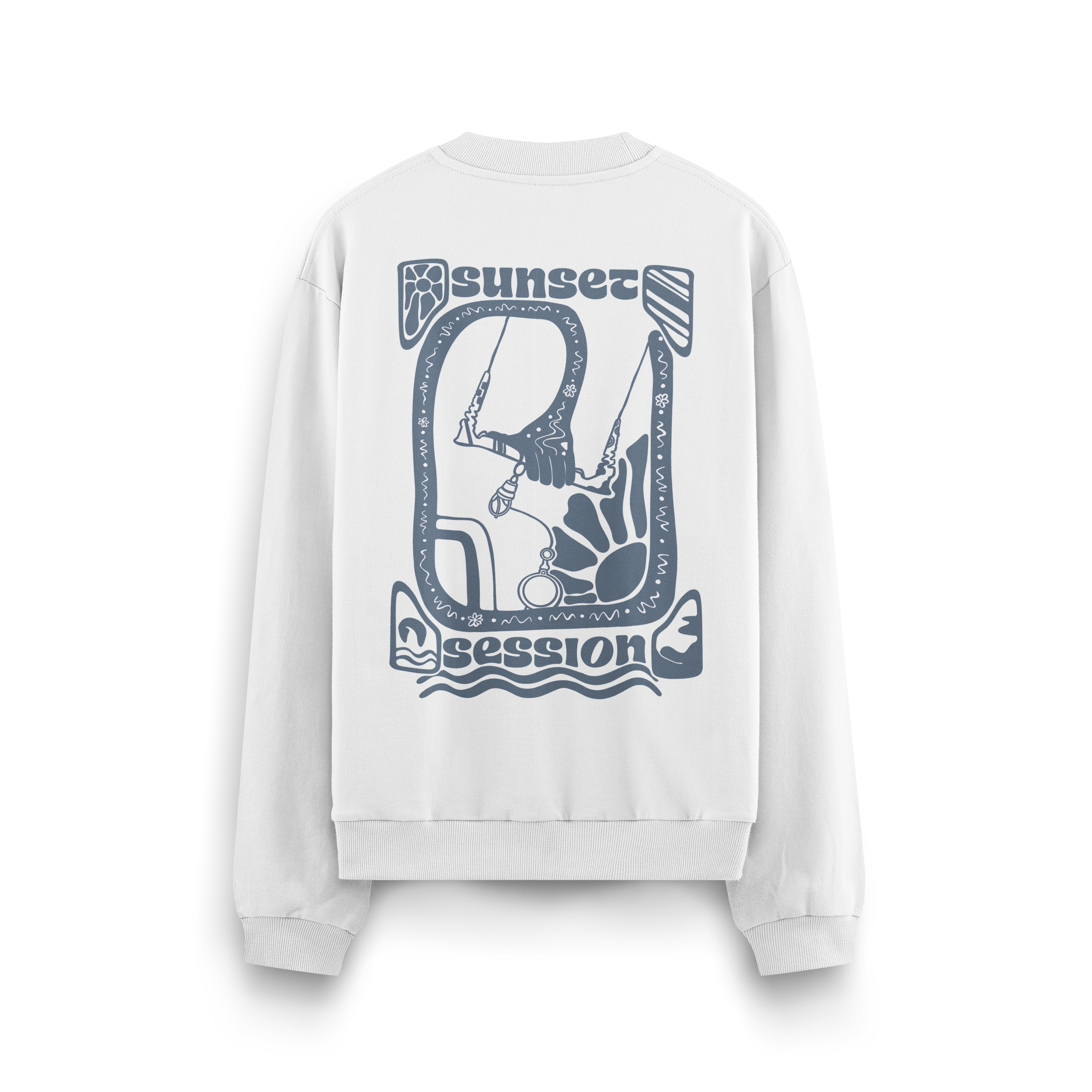Sunset Session II Crewneck Oversized