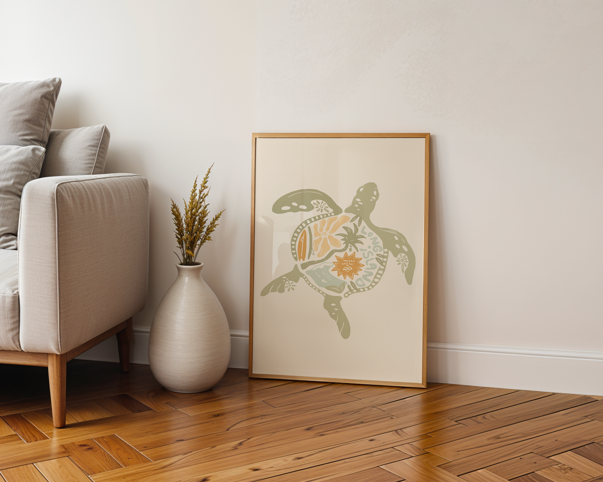 TURTLE BOHO POSTER