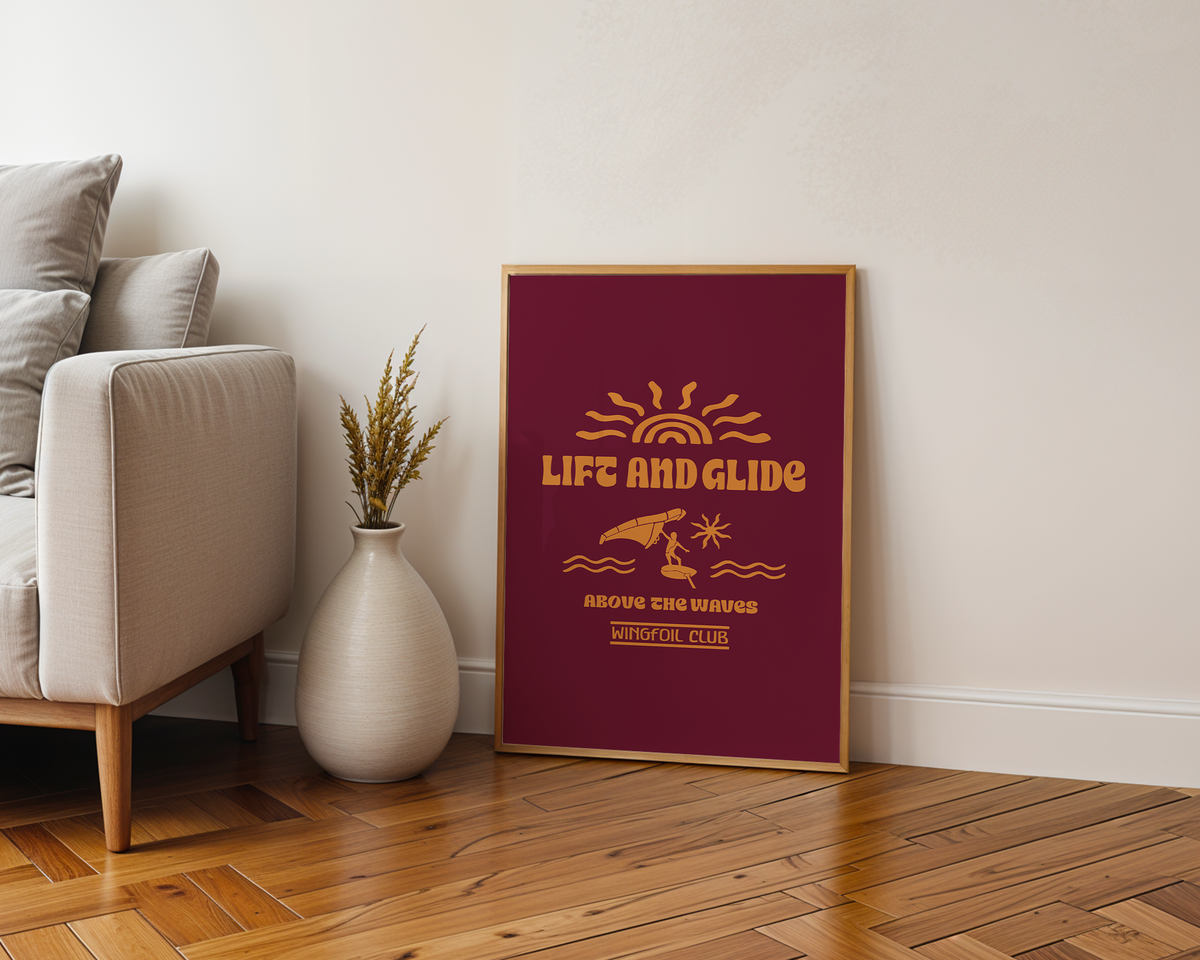 LIFT AND GLIDE POSTER