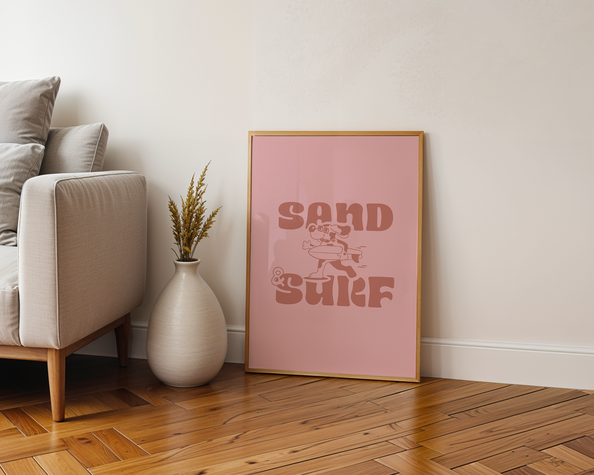 SAND AND SURF POSTER