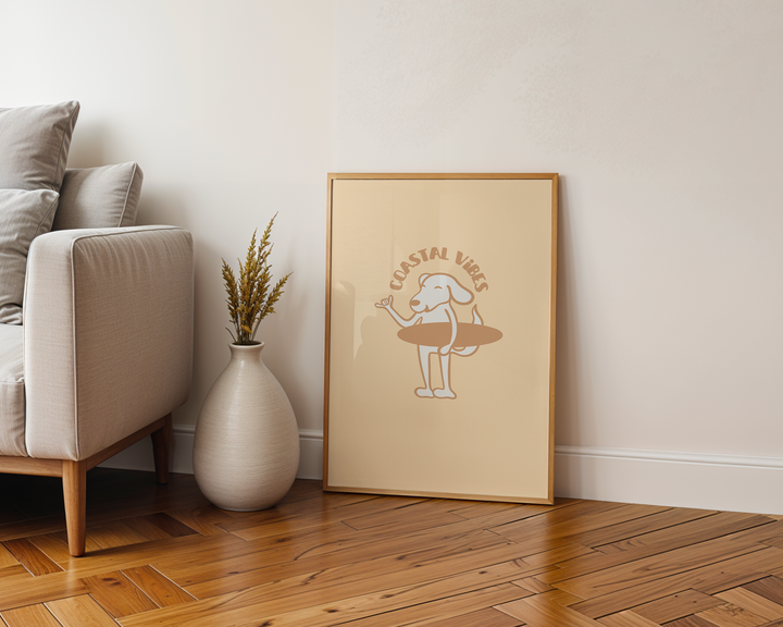 COASTAL VIBES POSTER