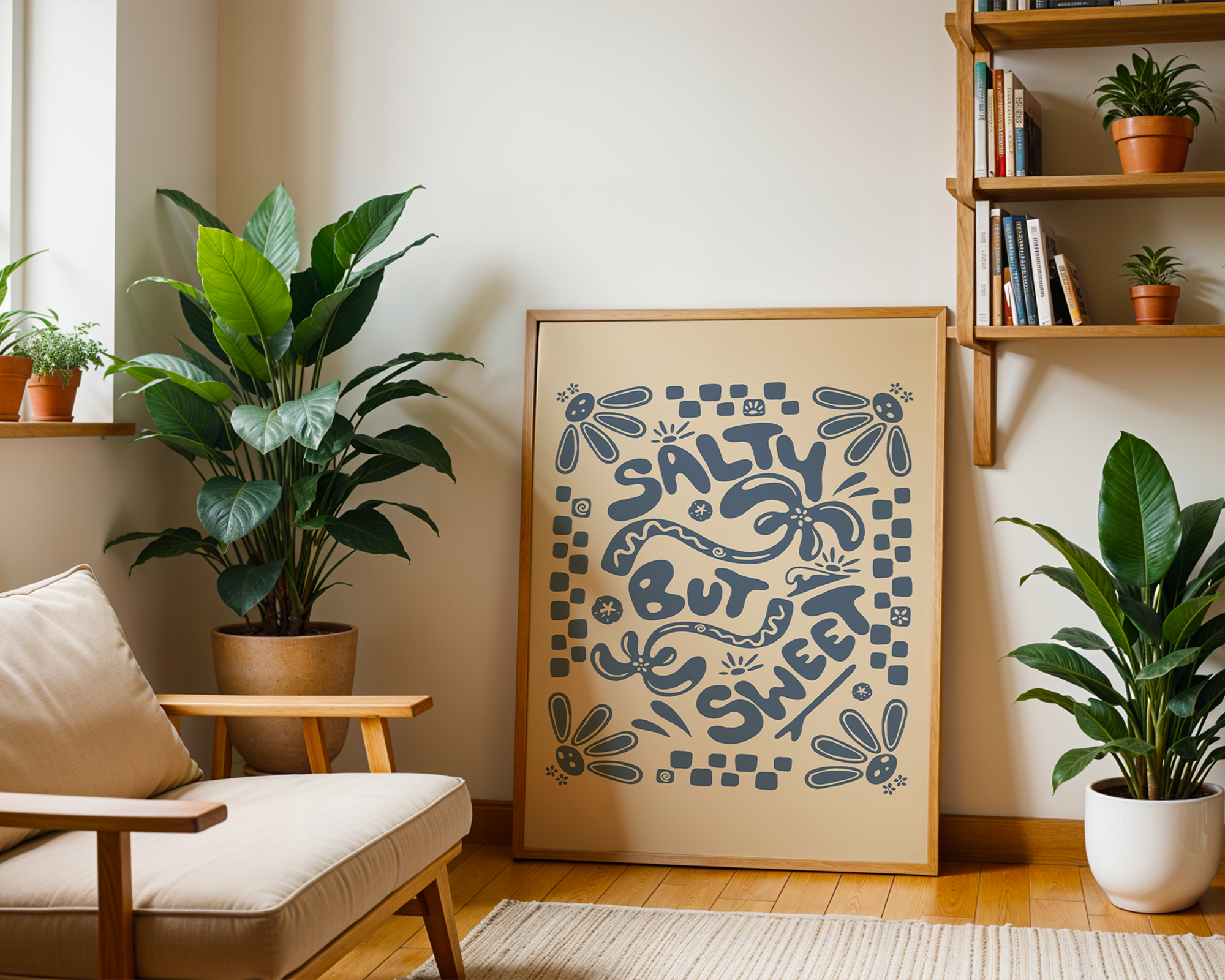 SALTY BUT SWEET POSTER