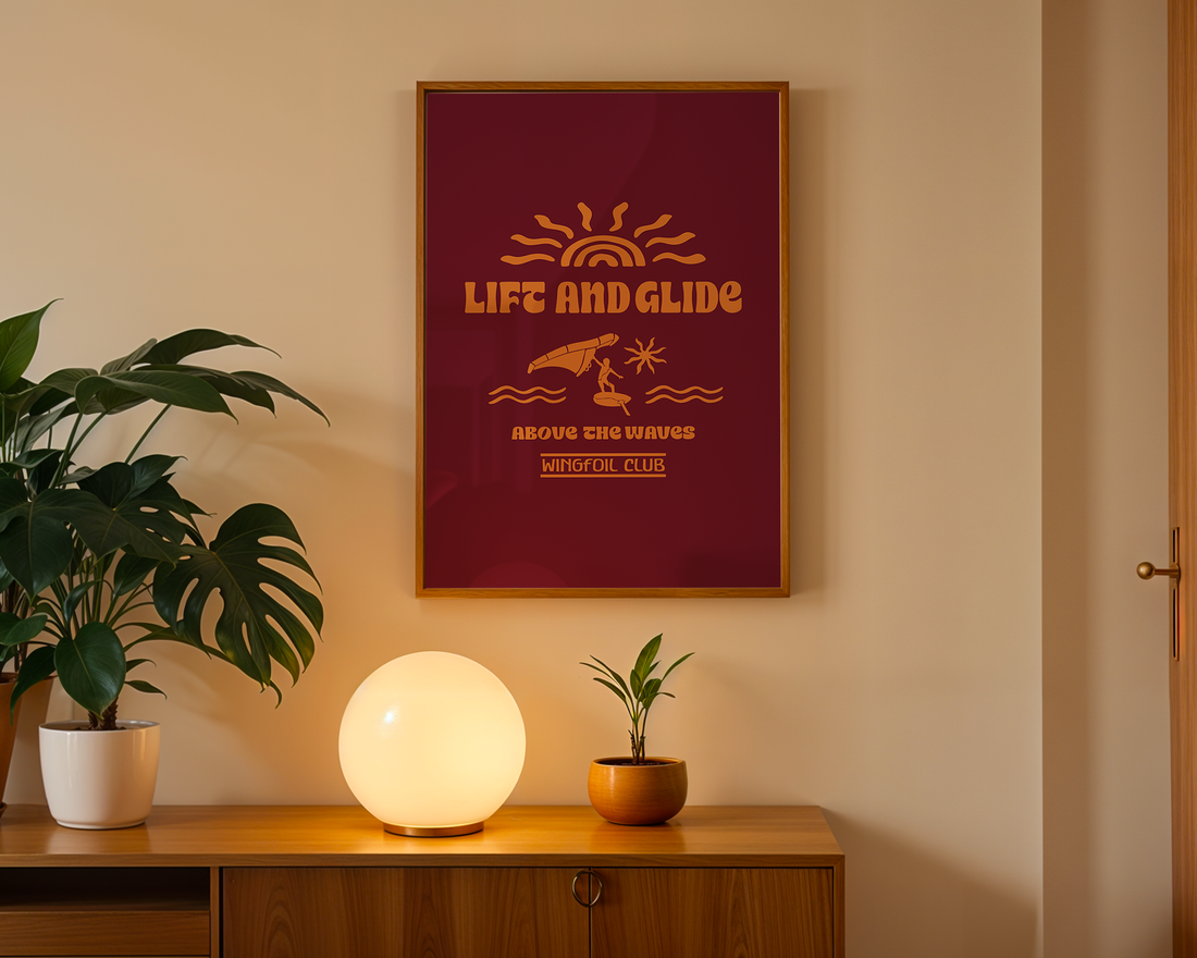 LIFT AND GLIDE POSTER