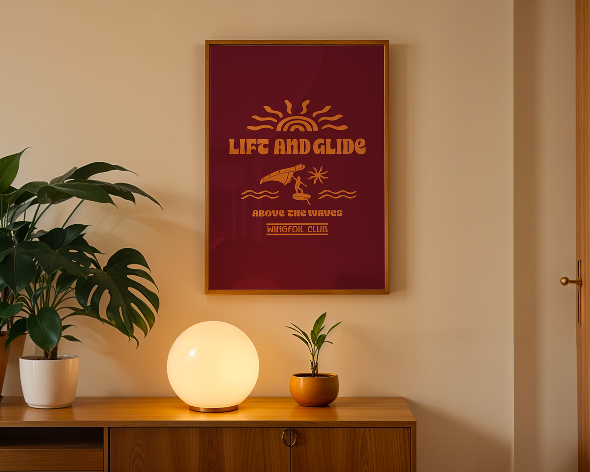 LIFT AND GLIDE POSTER