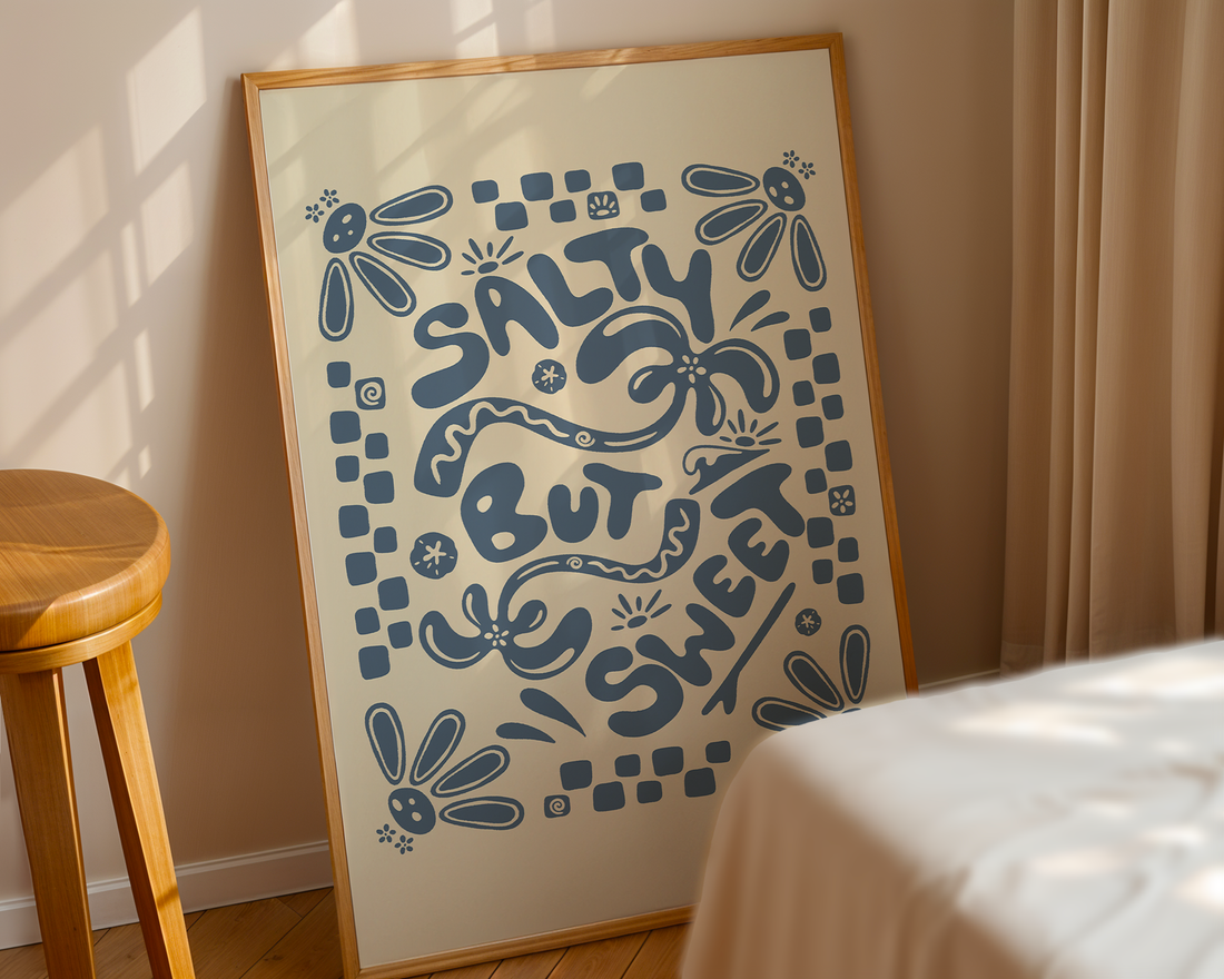 SALTY BUT SWEET POSTER