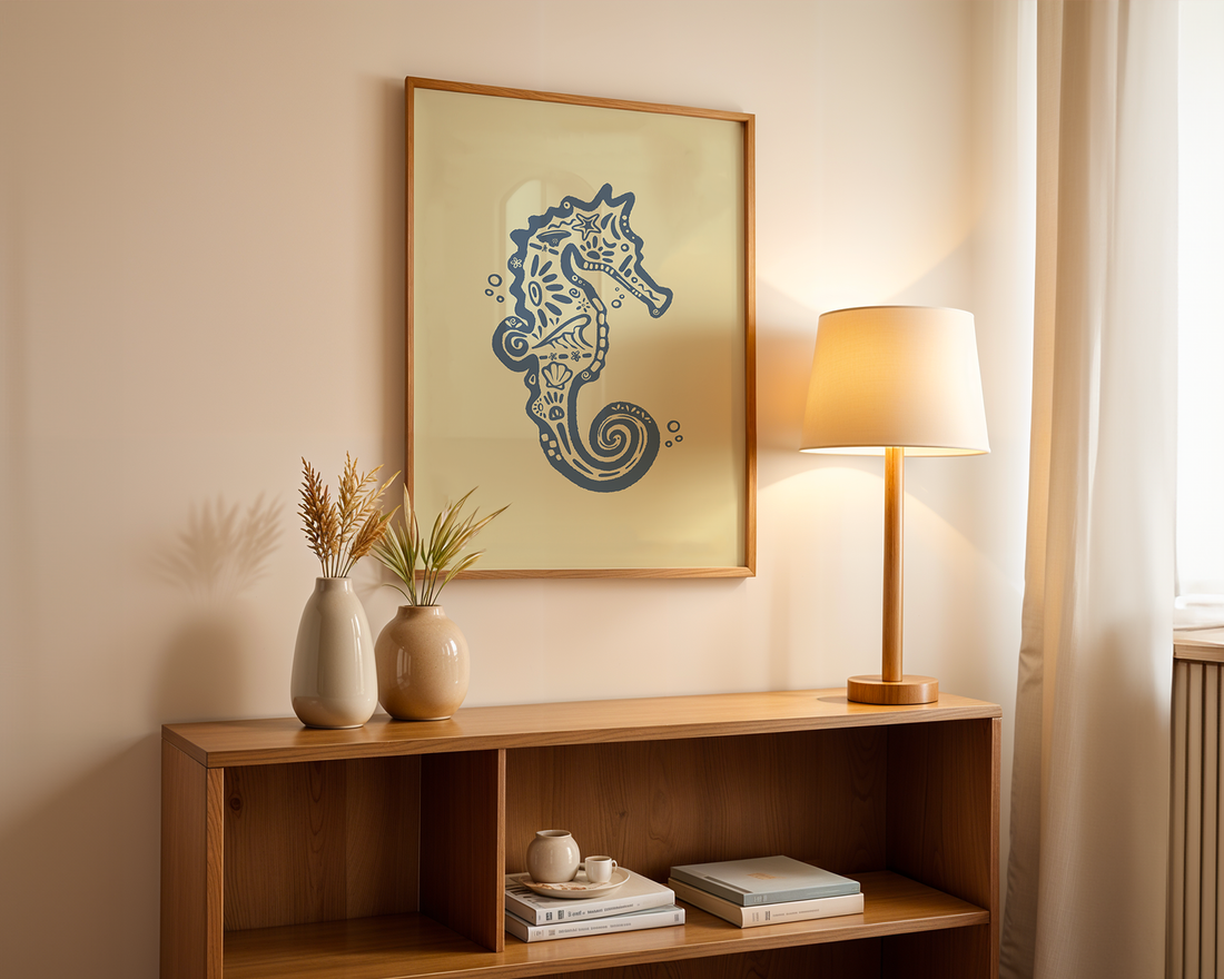 SEAHORSE POSTER
